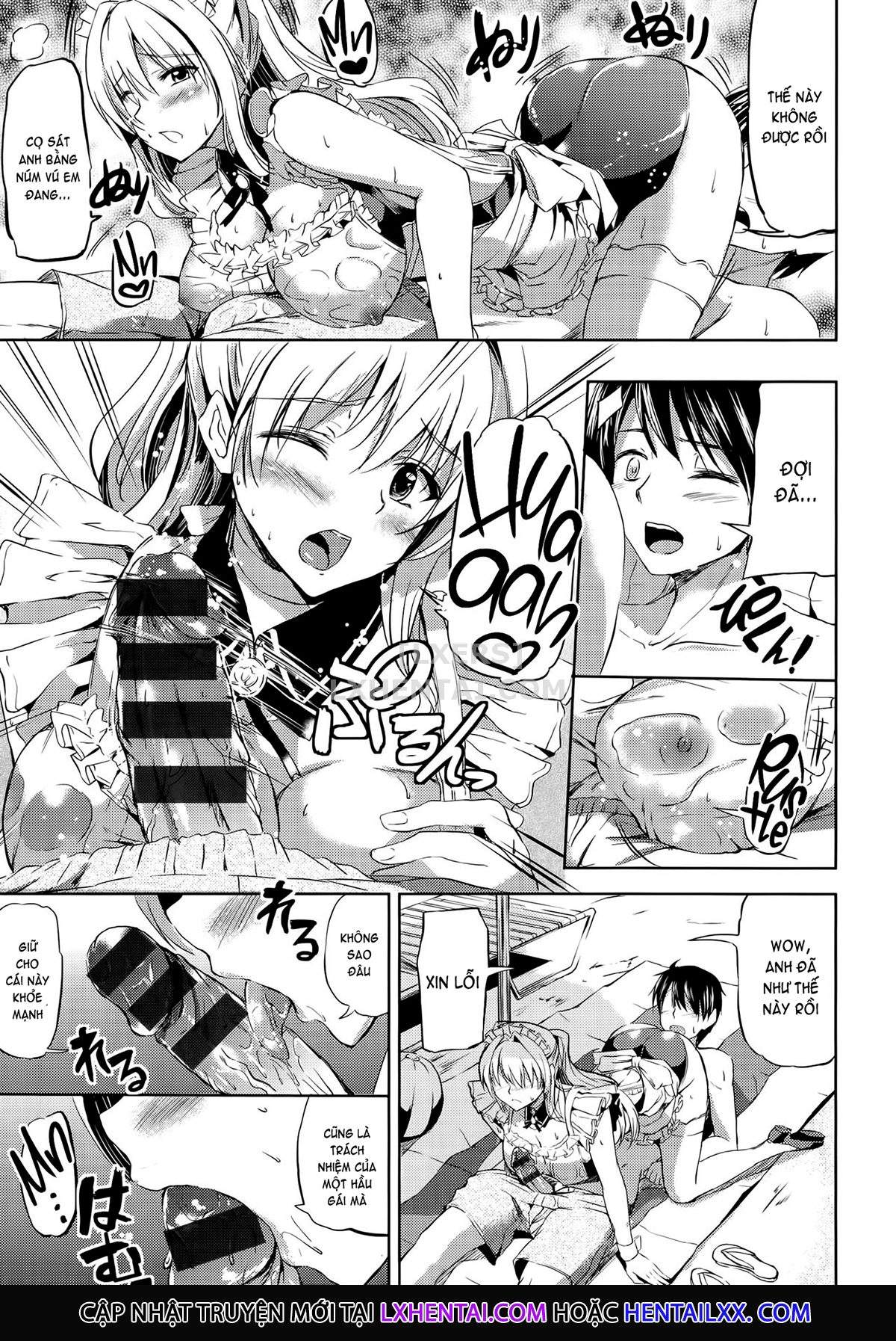 Đọc truyện hentai Ojousama No Maid Jijou - Chap 6