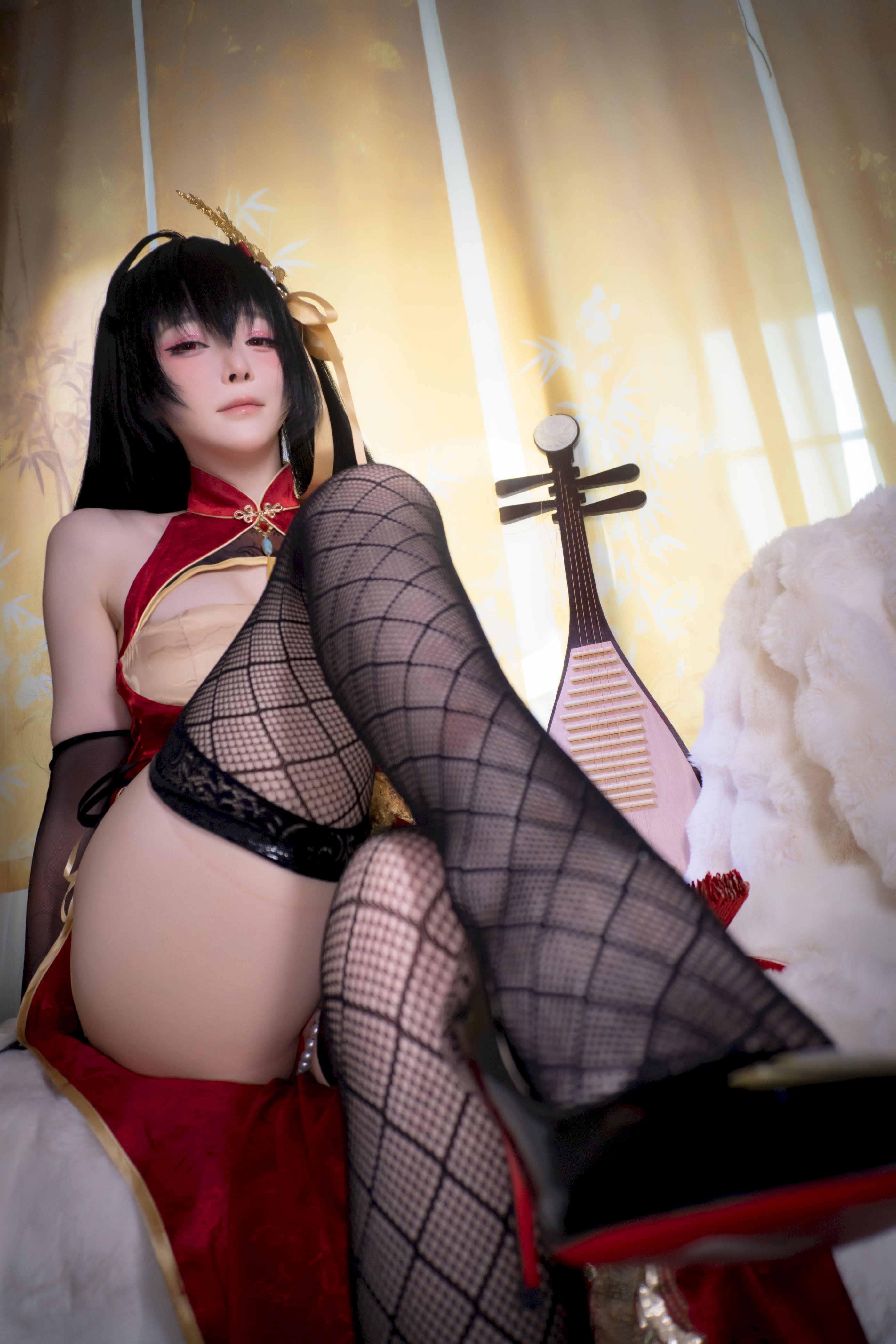 Đọc truyện hentai Tuyển tập Albums siêu phẩm Cosplay - Chap 1411 - Yi Xiaoyangze Dafeng Cheongsam