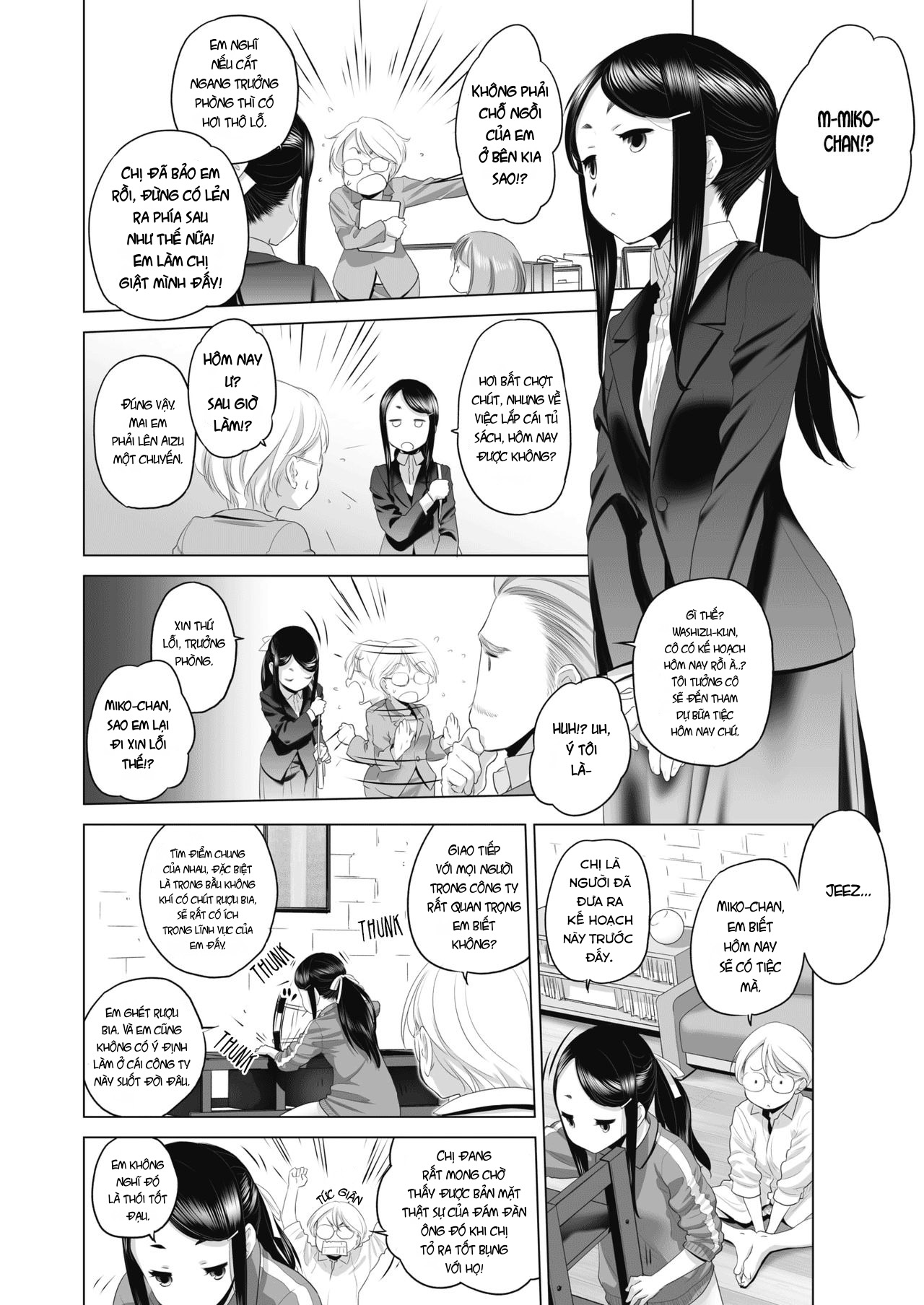 Đọc truyện hentai Tae-chan and Jimiko-san - Chap 1