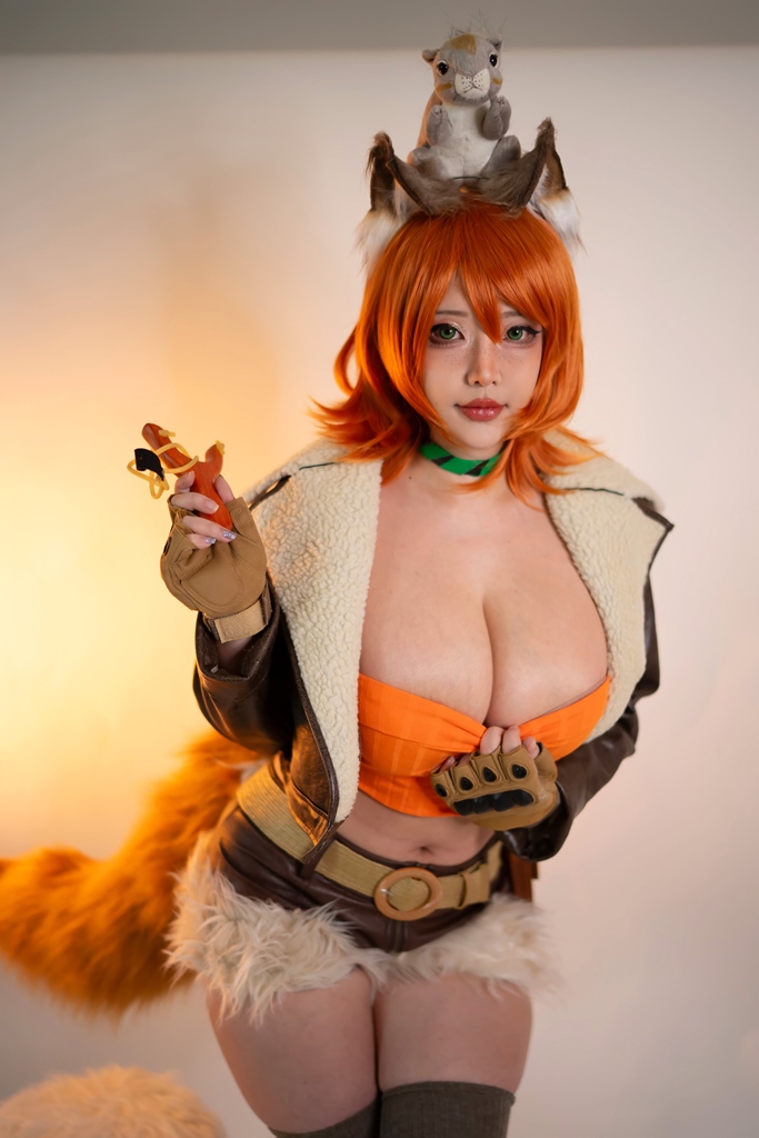 Đọc truyện hentai Tuyển tập Albums siêu phẩm Cosplay - Chap 1193 - Hana Bunny – Squirrel Girl