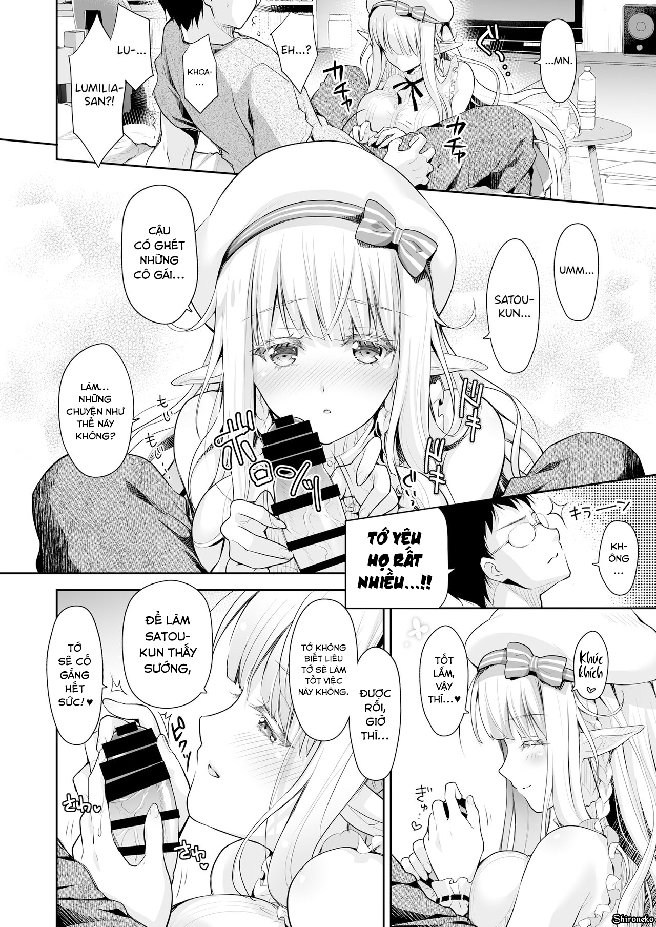 Đọc truyện hentai OtaCir no Elf Hime - Chap 2