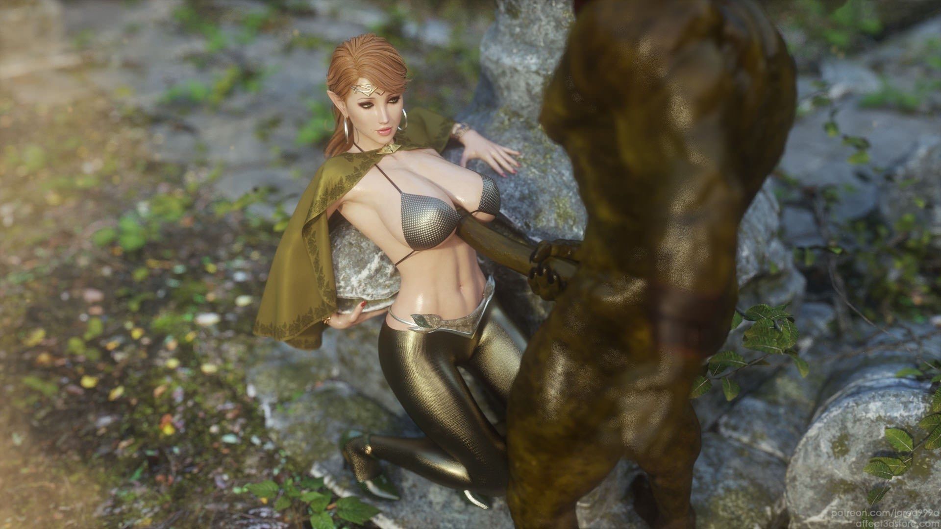 Đọc truyện hentai Elf Slave - Chapter 1: Side B