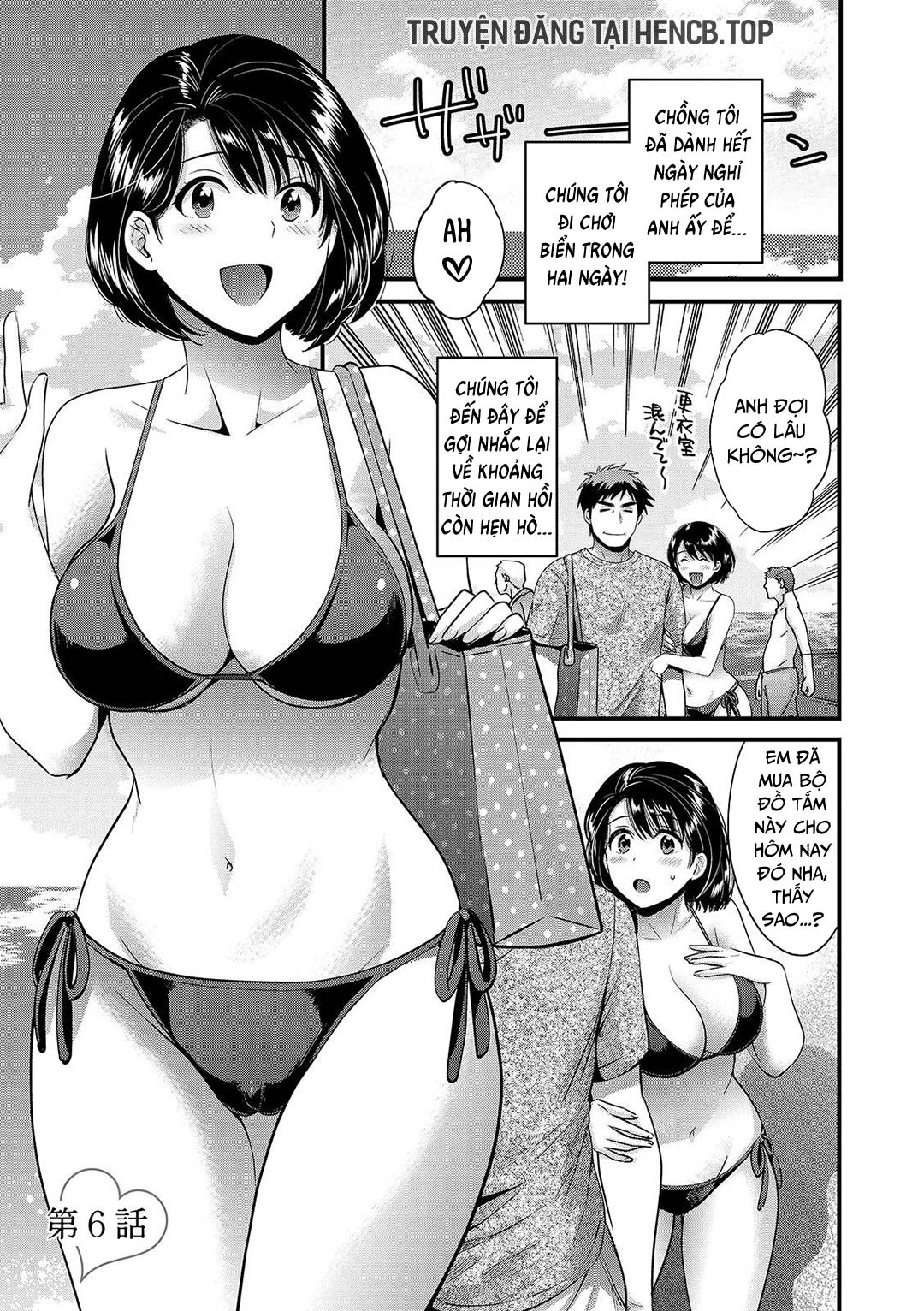 Đọc truyện hentai Hãy giữ bí mật với chồng tôi nha! - Chap 6