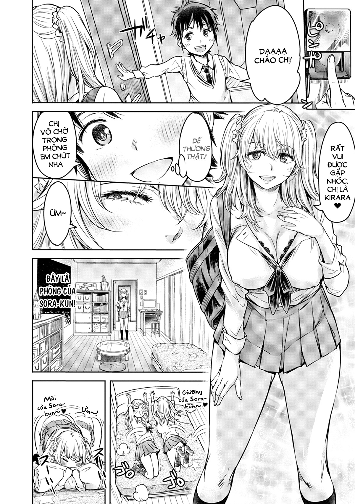 Đọc truyện hentai Bầu trời đầy lung linh - Oneshot