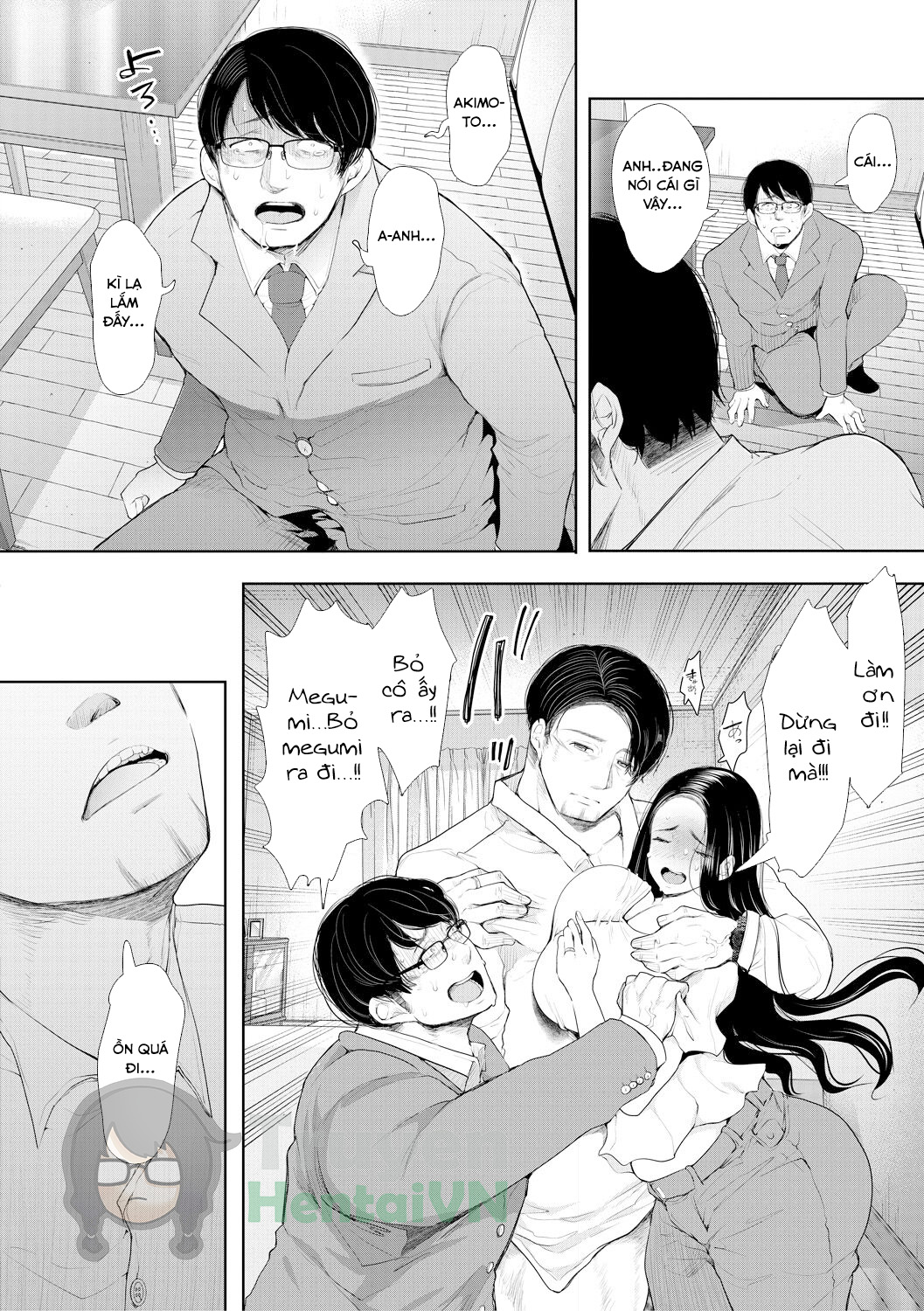 Đọc truyện hentai Netorareta Hitozuma [JP] - Chap 4