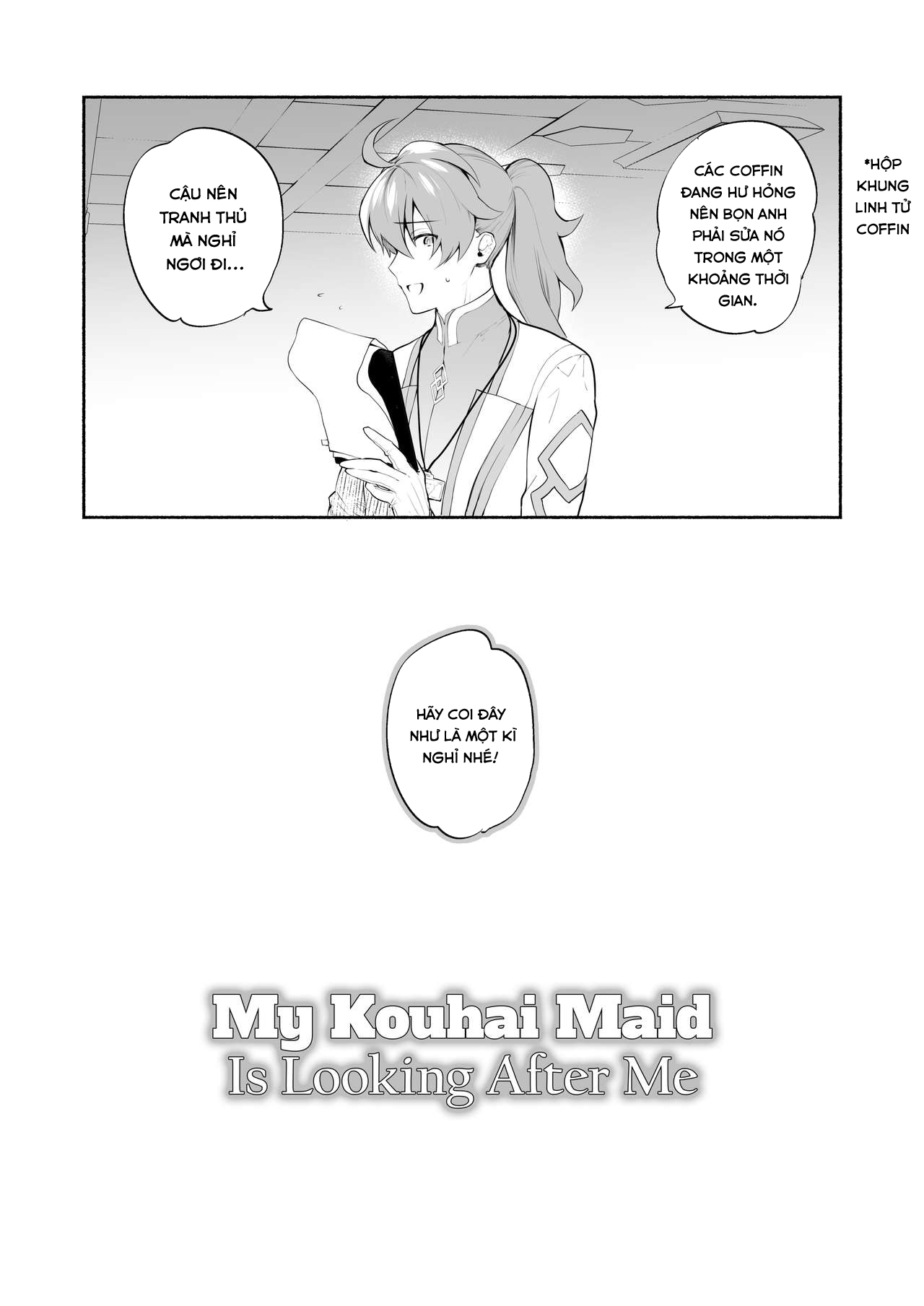 Đọc truyện hentai My Kouhai Maid is Looking After Me (Fate/Grand Order) - Oneshot