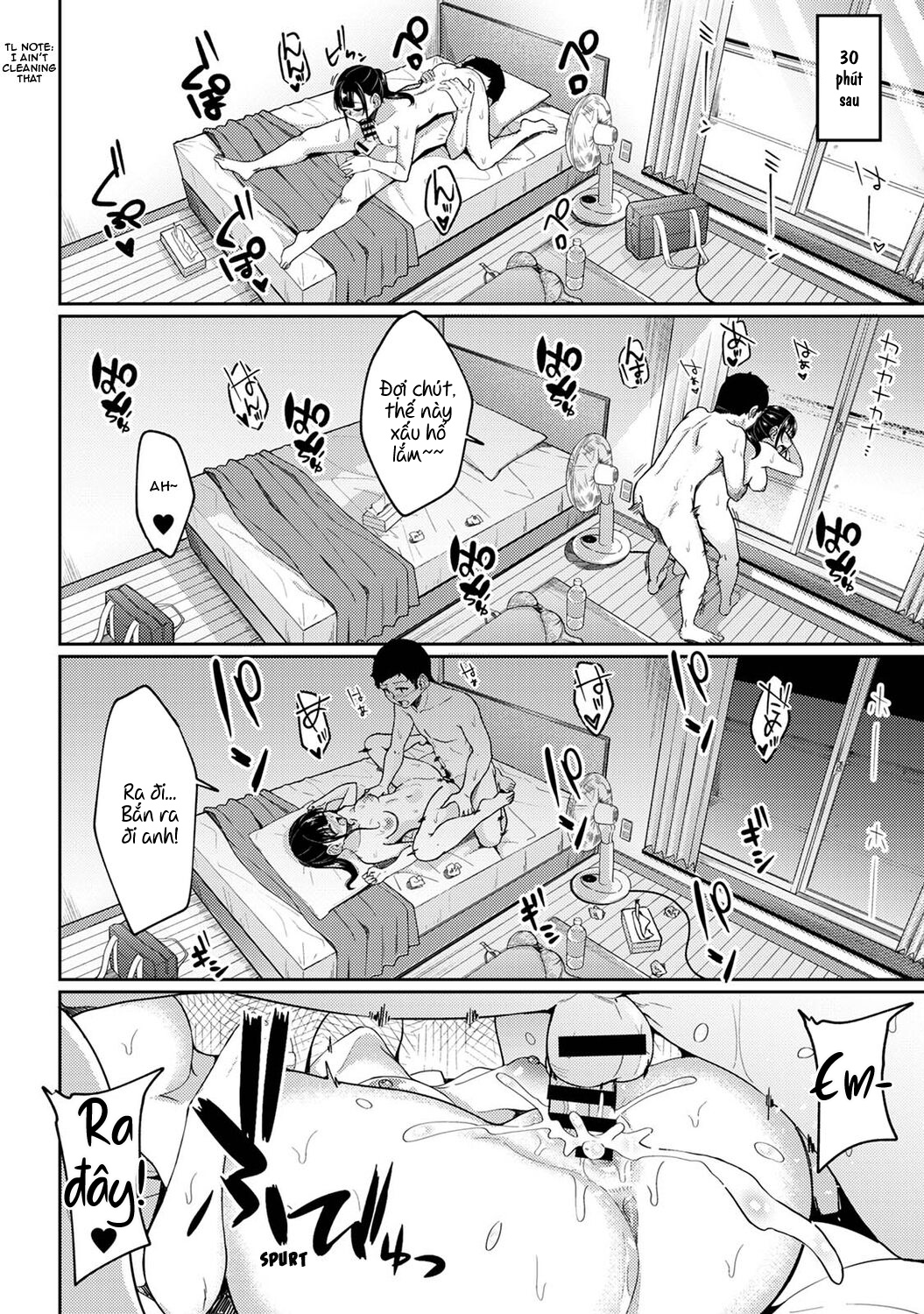 Đọc truyện hentai Tôi cố chịch em gái khi thấy ẻm mặc tạp dề khỏa thân... - Chap 9