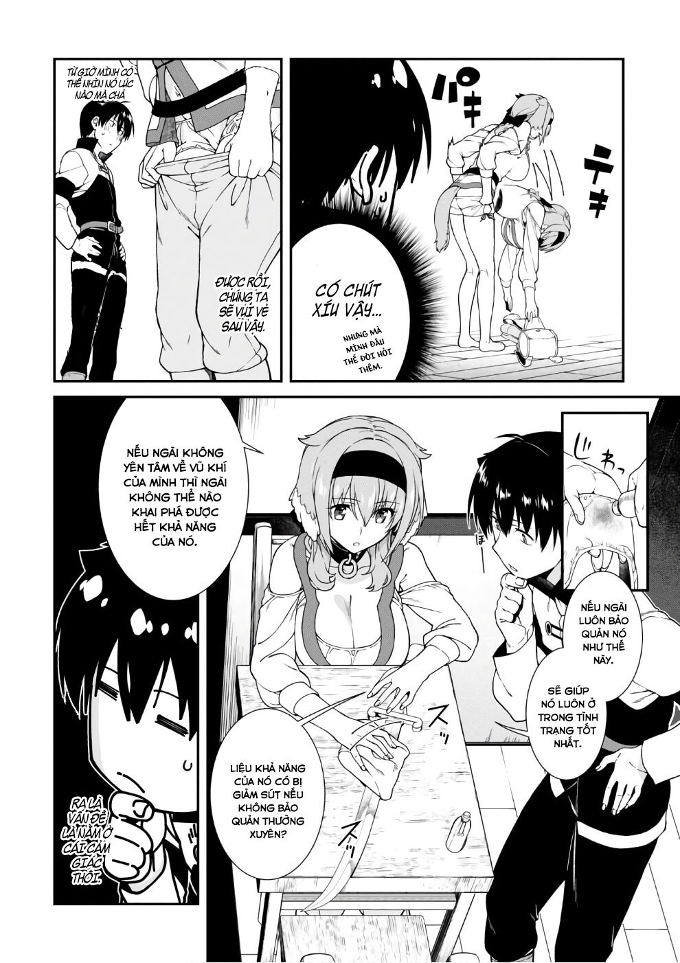 Đọc truyện hentai Lập Harem Chốn Mê Cung Ở Dị Giới - Chap 6.2