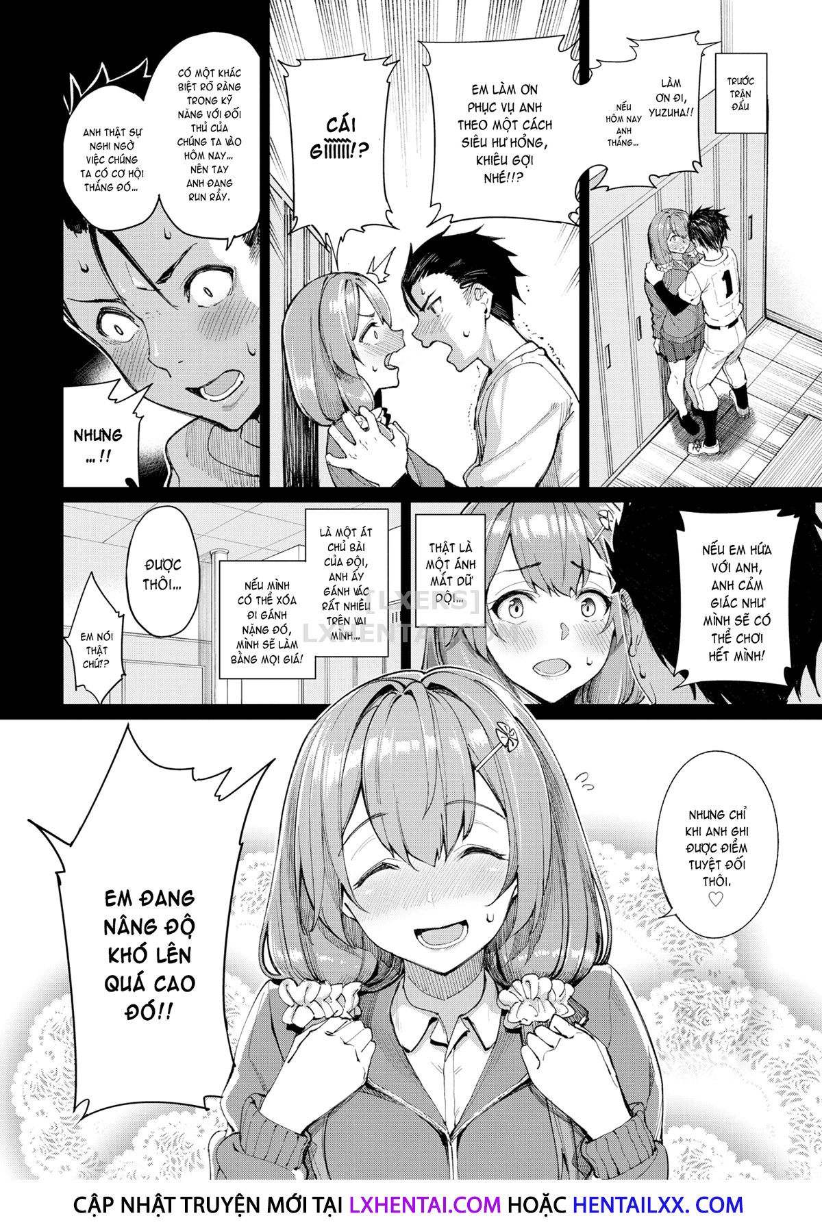 Đọc truyện hentai Yuzuha, Baseball, and The Naughty Promise - Oneshot