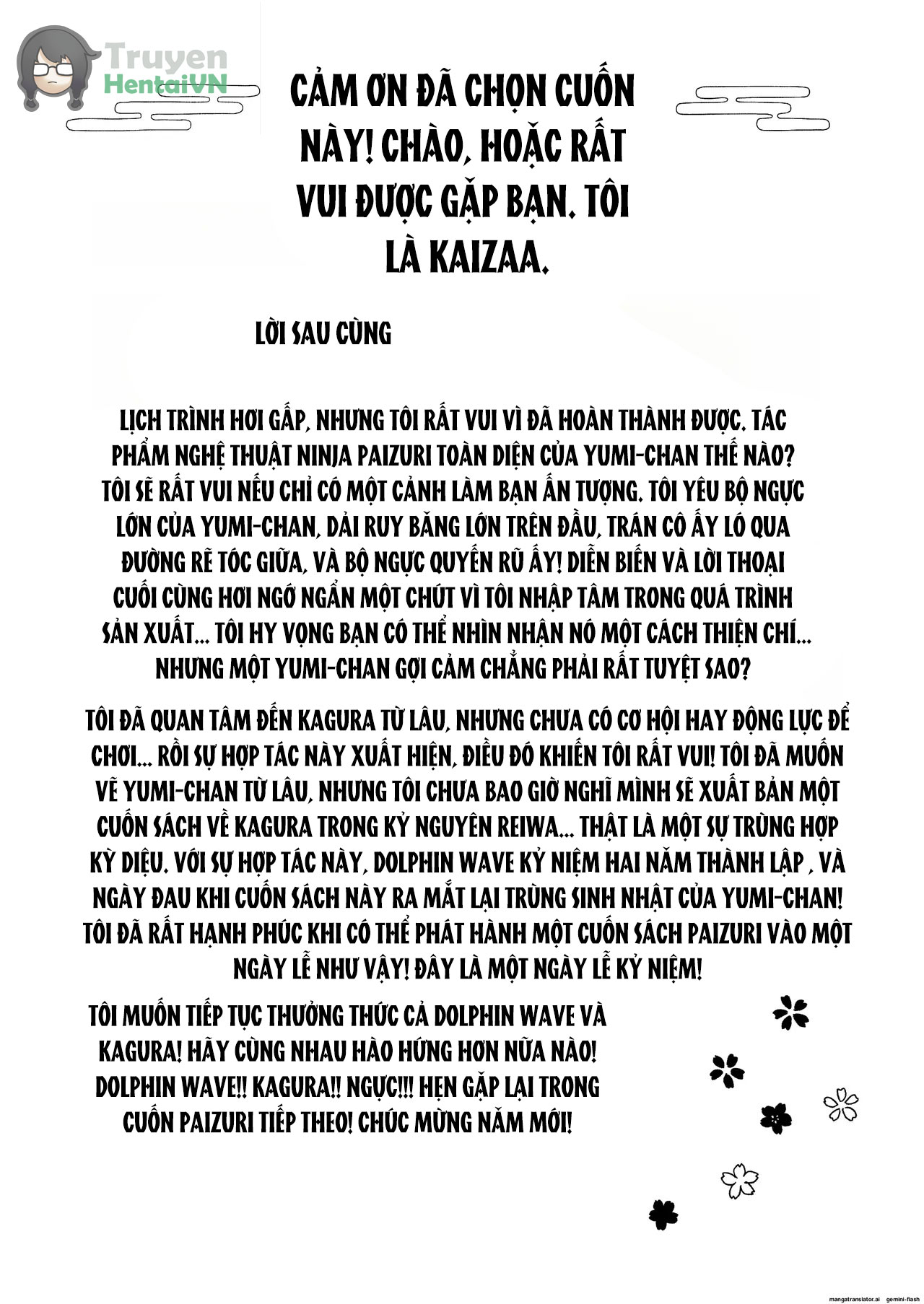 Đọc truyện hentai Wadatsumi Paizuri Ninpouchou - Oneshot