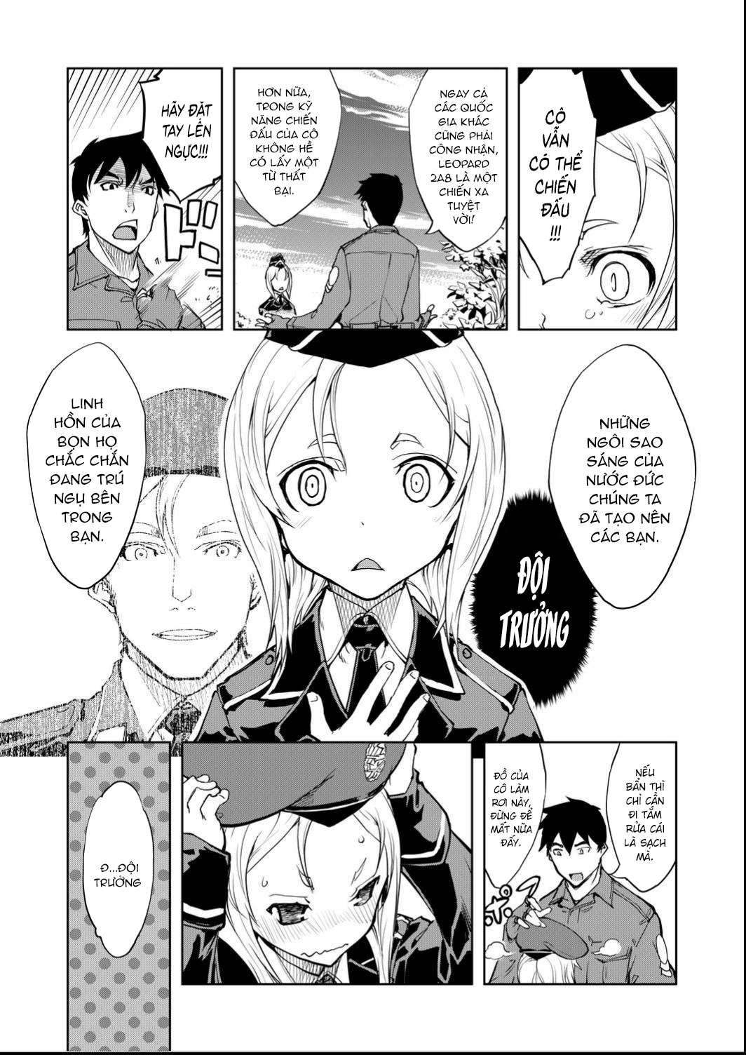 Đọc truyện hentai Những thiếu nữ chiến xa - Chiến tuyến số 2