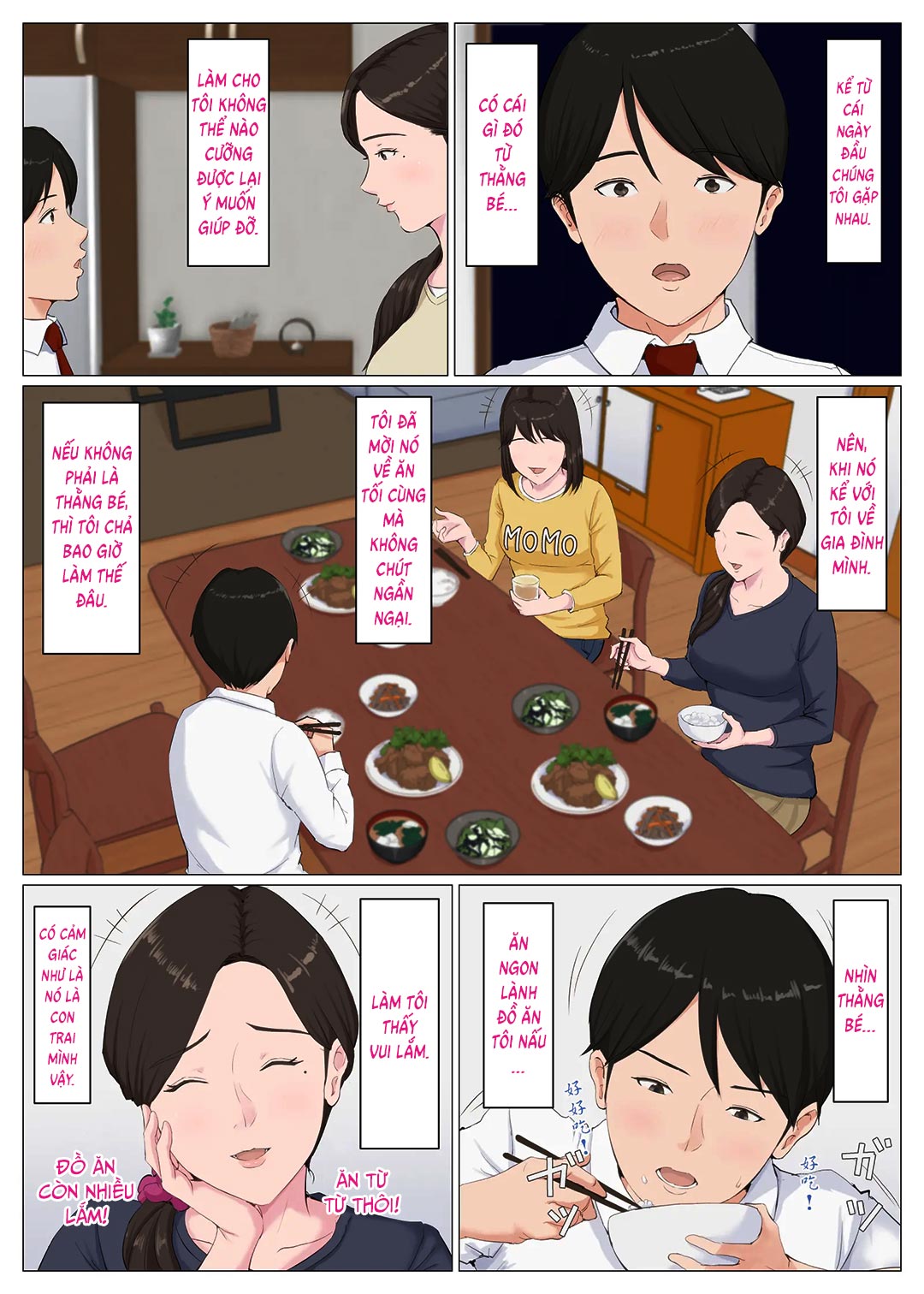 Đọc truyện hentai Người phụ nữ giống mẹ tôi - Chap 2.1