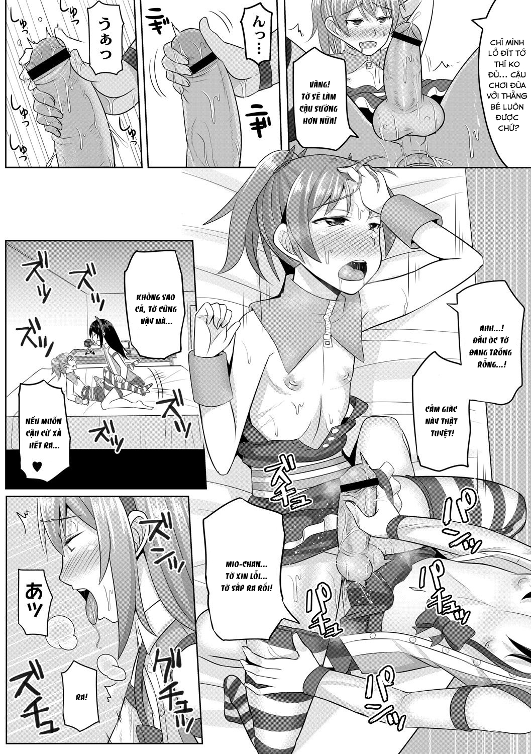 Đọc truyện hentai Cosplay Otokonoko-tachi ~ Ushiro no Ana ni Iretai Kankei - Chap 1