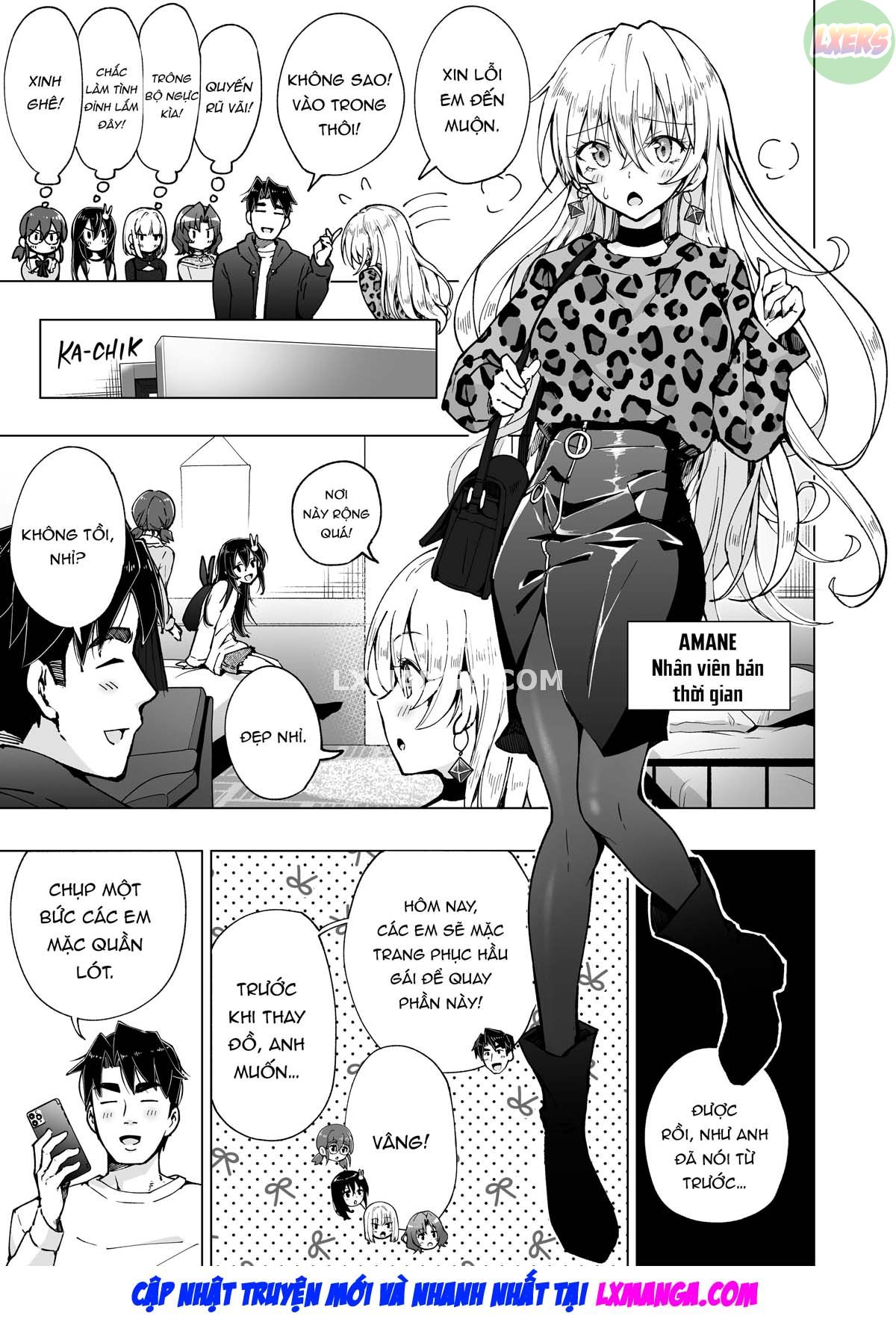 Đọc truyện hentai Nhật ký làm Phò - Chap 8: Filming Harem - Part Two