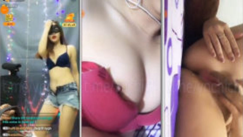 Sex VnShow ~ Em idol jenny mymy tuột đồ nhảy sexy mệt ngồi show lồn cực ngon