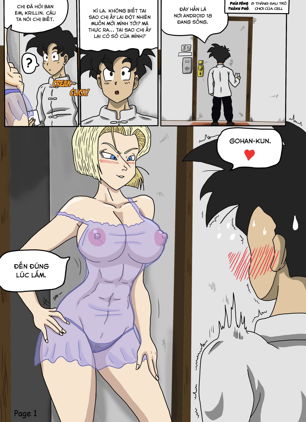 Đọc truyện hentai Gohan Best Years - Oneshot