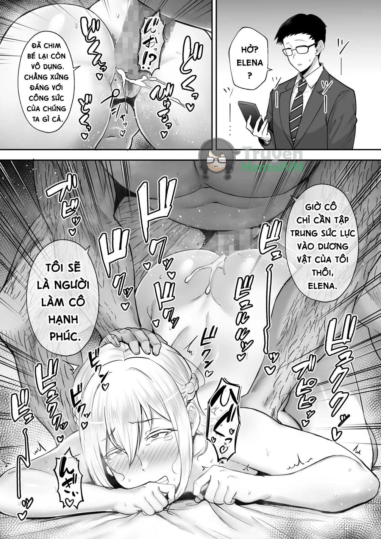 Đọc truyện hentai Cộ gái tóc vàng ngực bự và chú - Oneshot