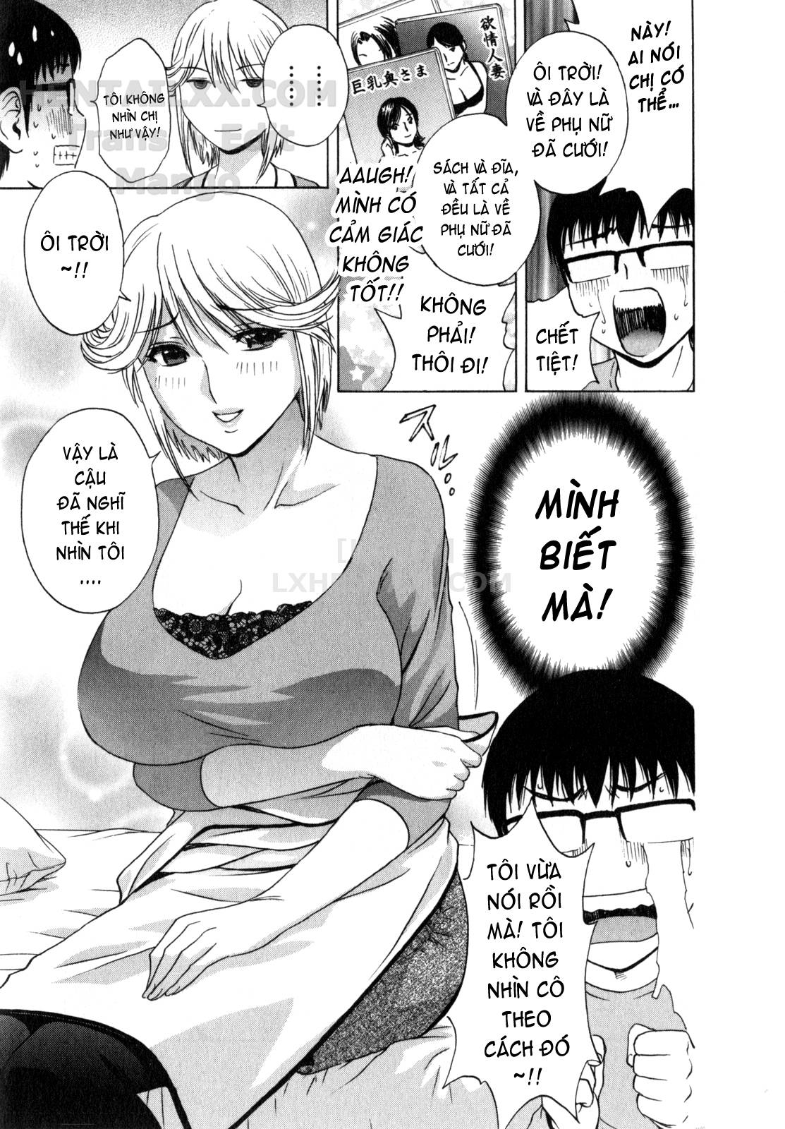 Đọc truyện hentai Life With Married Women Just Like A Manga - Chap 2