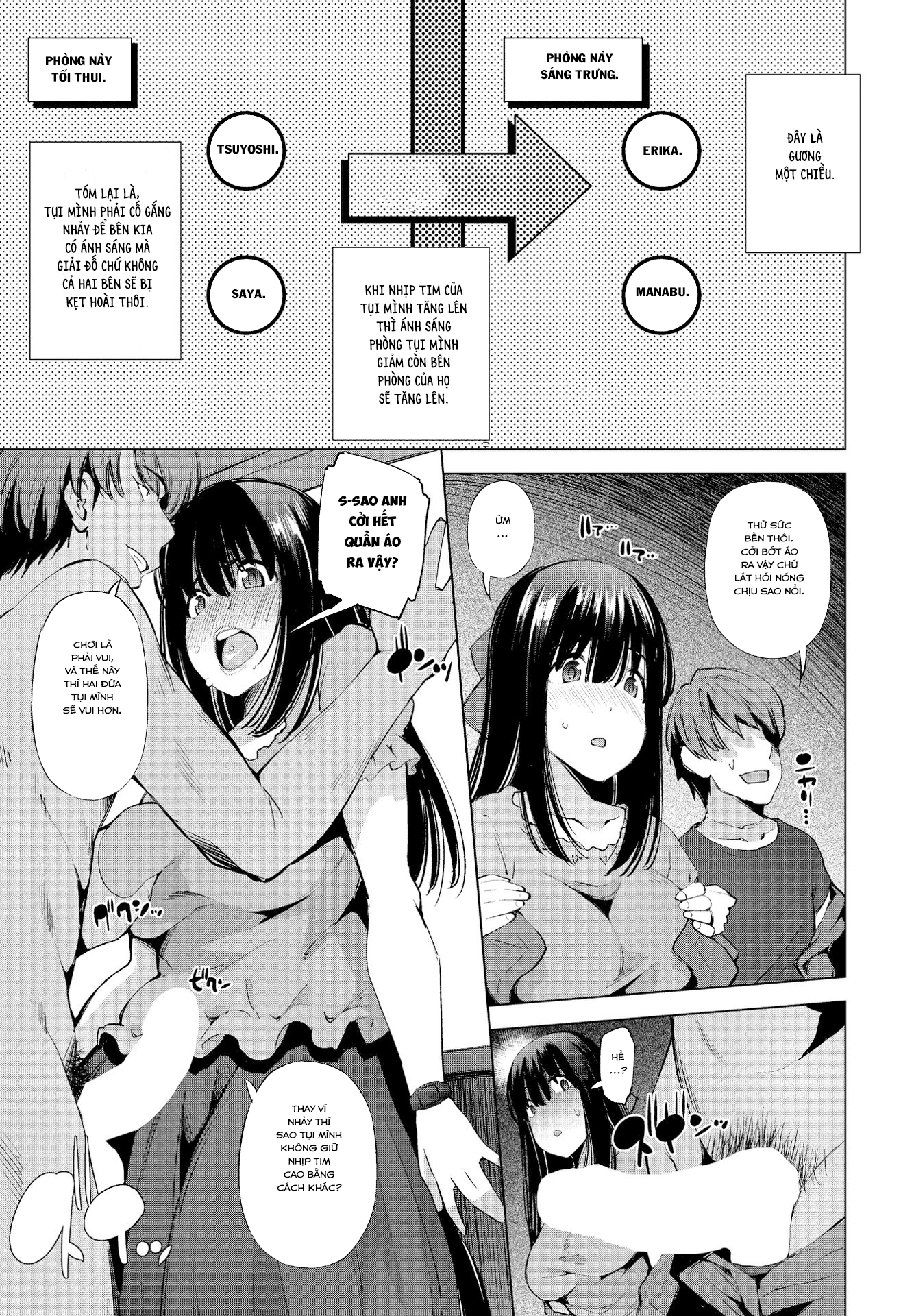 Đọc truyện hentai Escape Game Cắm Sừng! - Oneshot