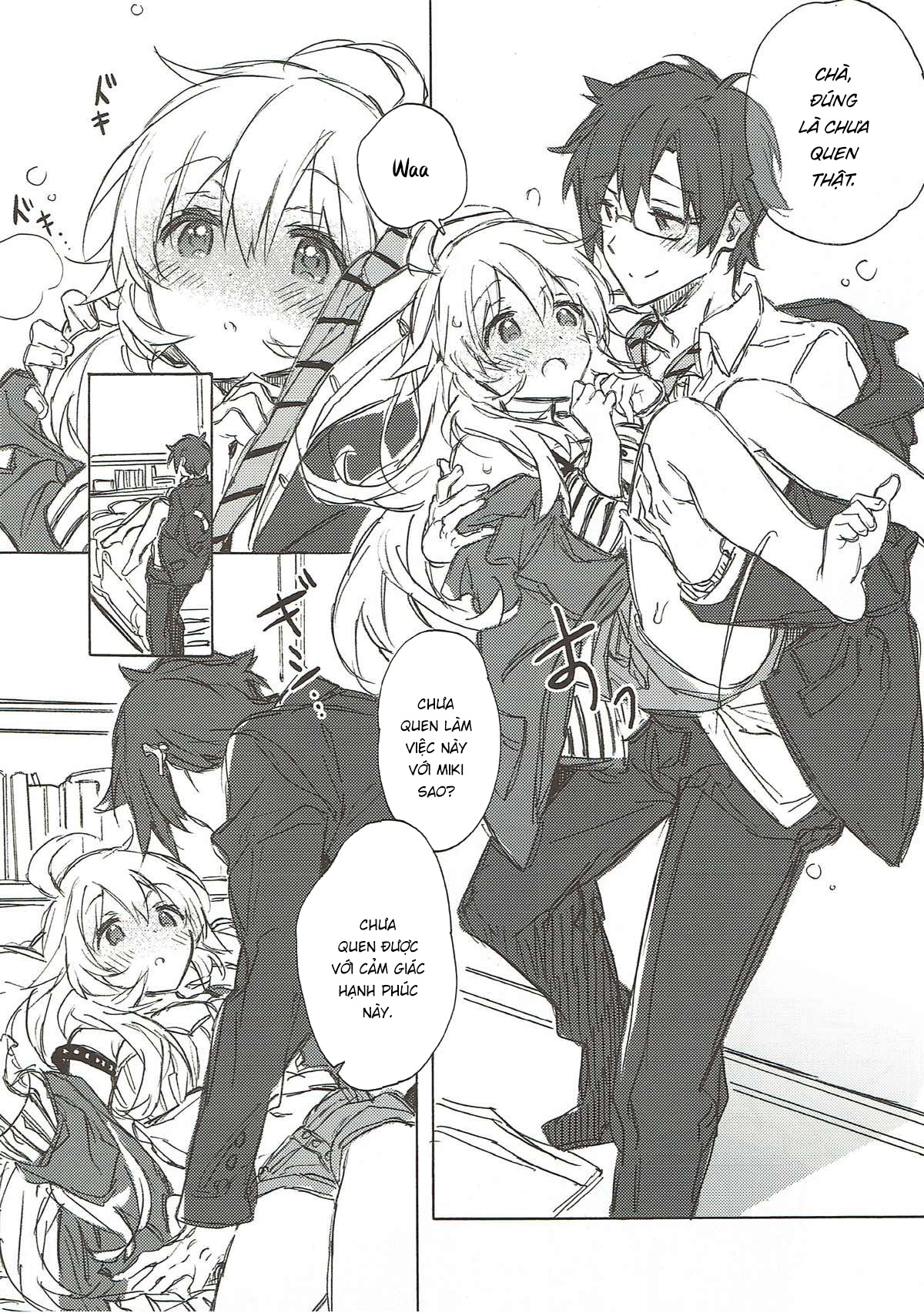 Đọc truyện hentai Miki Hoshii series - Được cưng chiều, được yêu mến