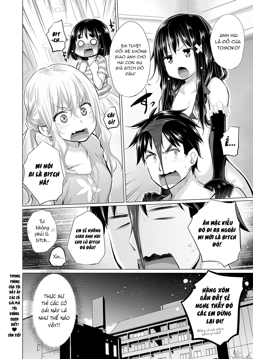 Đọc truyện hentai Trong Phòng Tôi Có Quá Nhiều Các Cô Gái Lạ! - Chap 3: BDSM Cùng Em TOMOKO