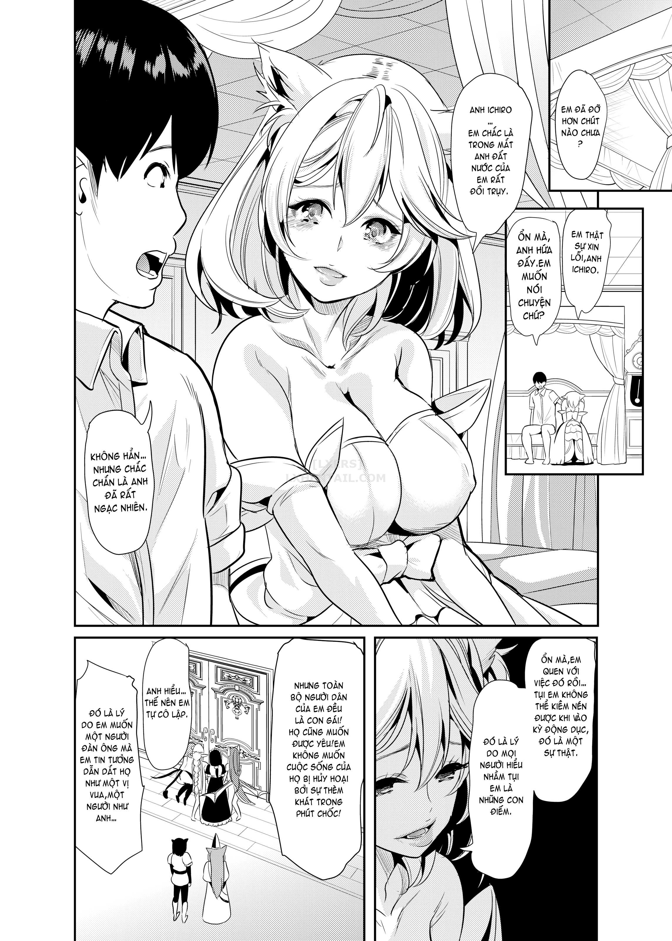 Đọc truyện hentai My Harem in Another World Collection - Chap 4 - Eight-Way Huge Cat Orgy!
