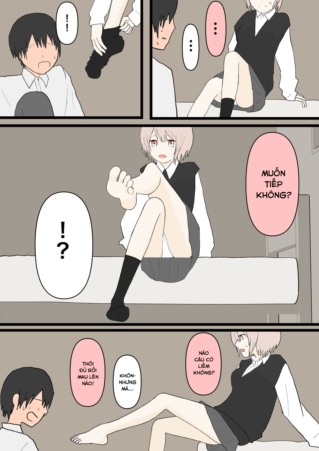 Đọc truyện hentai Người bạn thời thơ ấu và con chó - Oneshot