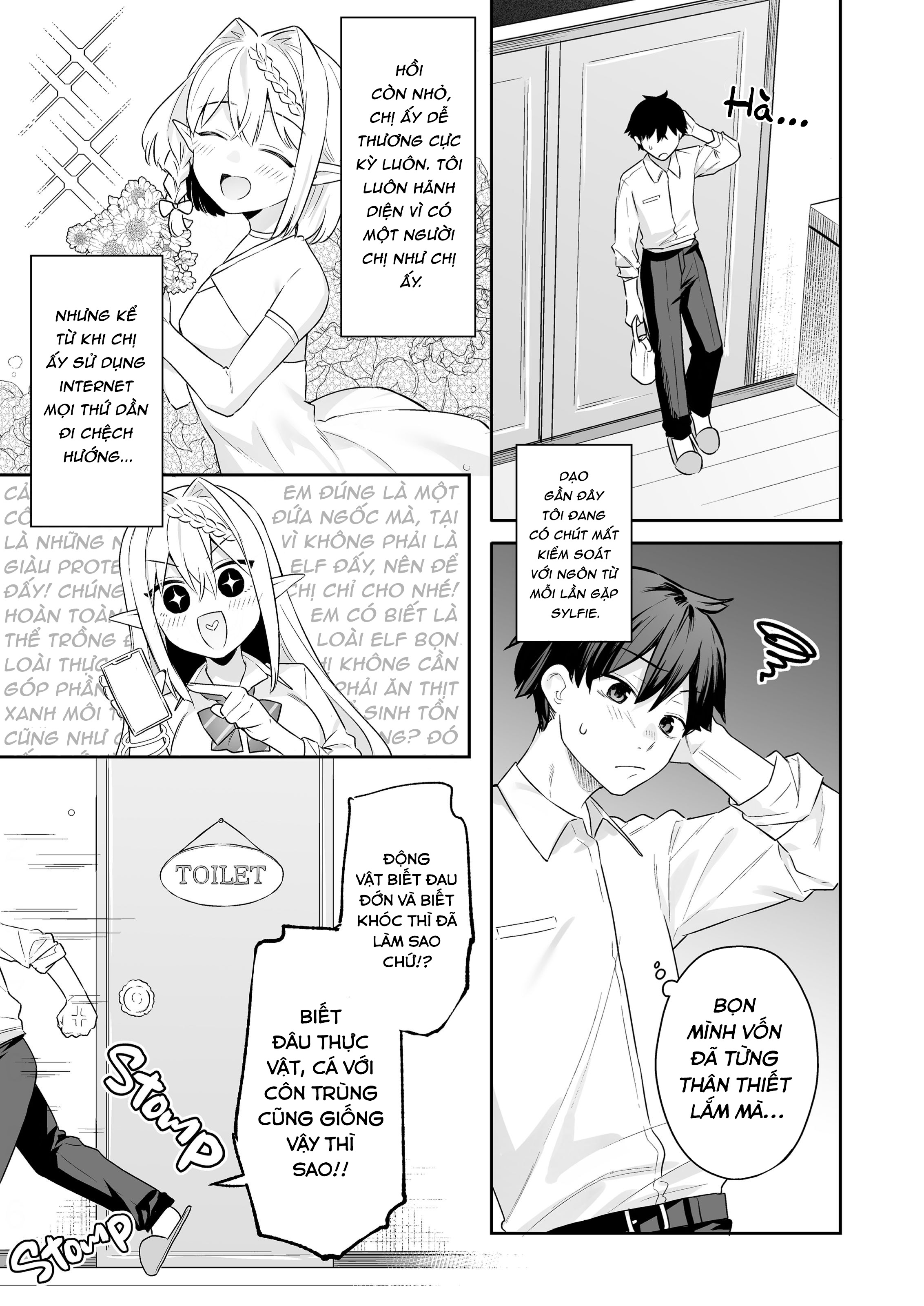 Đọc truyện hentai Nàng Elf ăn chay nhưng lại thèm thịt - Oneshot