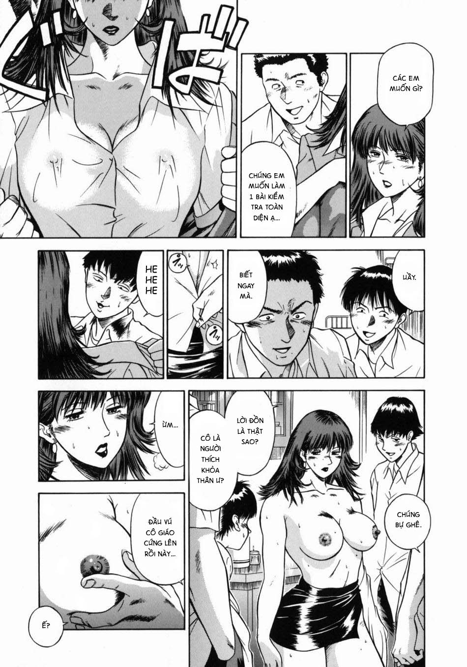 Đọc truyện hentai Nữ giáo viên Rieka - Chap 6