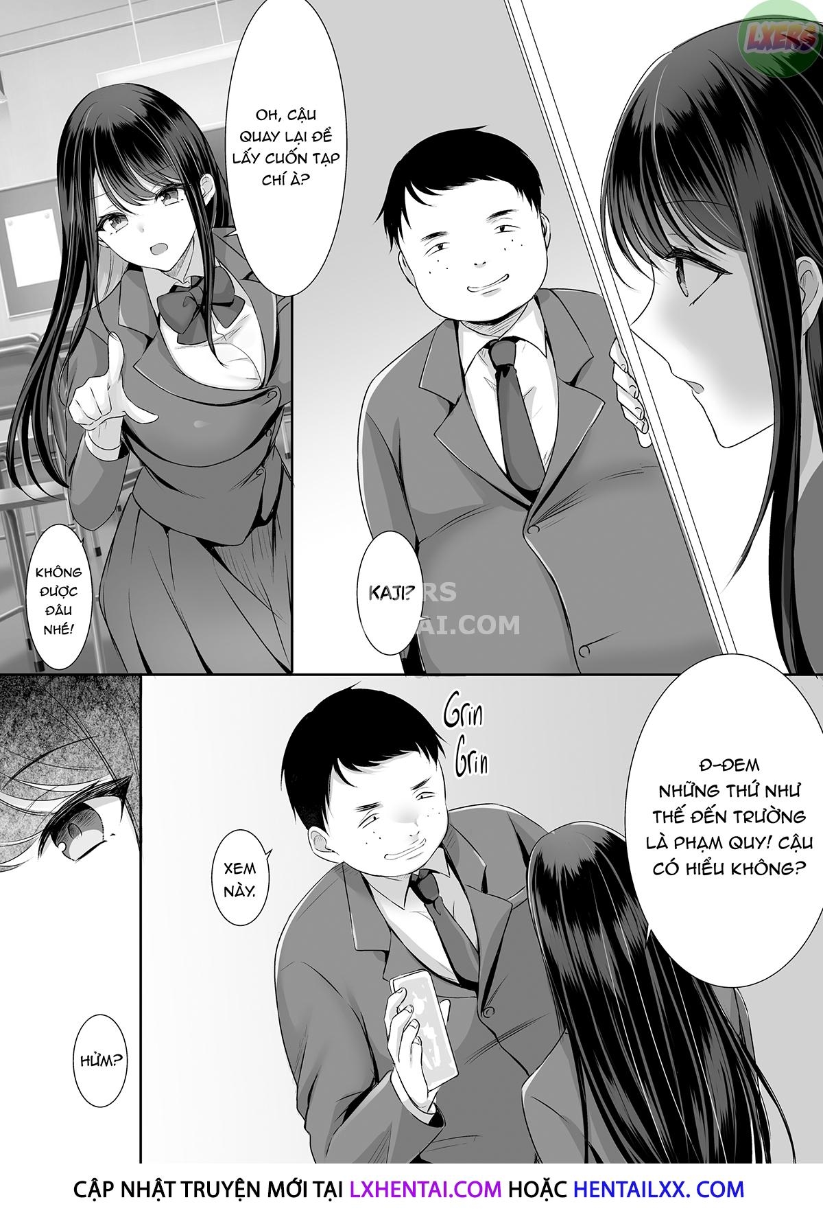 Đọc truyện hentai Stuck After School — A Busty Virgin Hall Monitor Gets Caught Touching Herself - Oneshot
