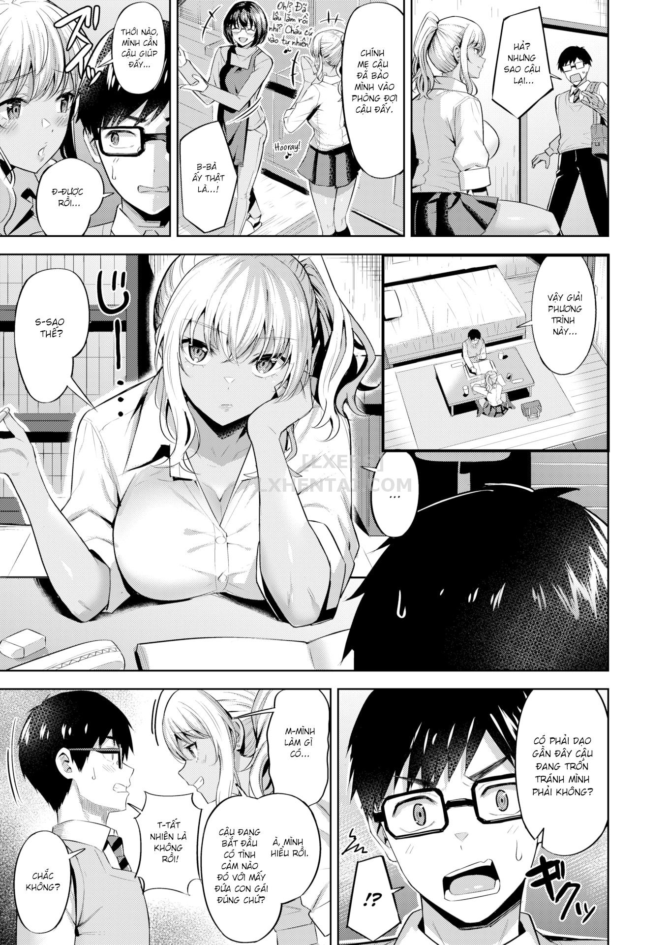 Đọc truyện hentai Kogal Study - Oneshot