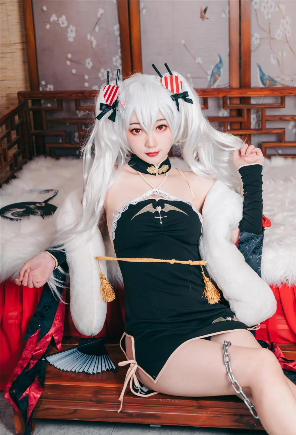 Đọc truyện hentai Tuyển tập Albums siêu phẩm Cosplay - Chap 592 - Tao Mo - Vampire Cheongsam