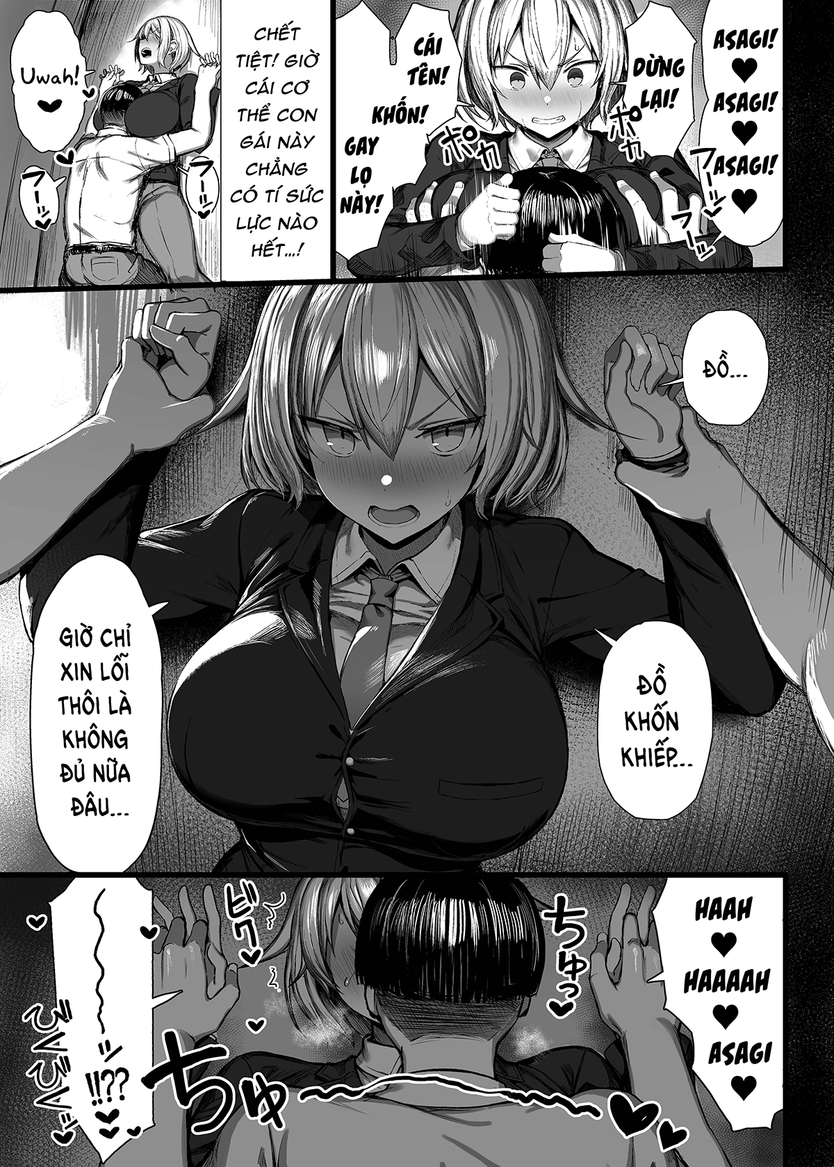 Đọc truyện hentai Kẻ bắt nạt tôi bị biến thành gái - Oneshot