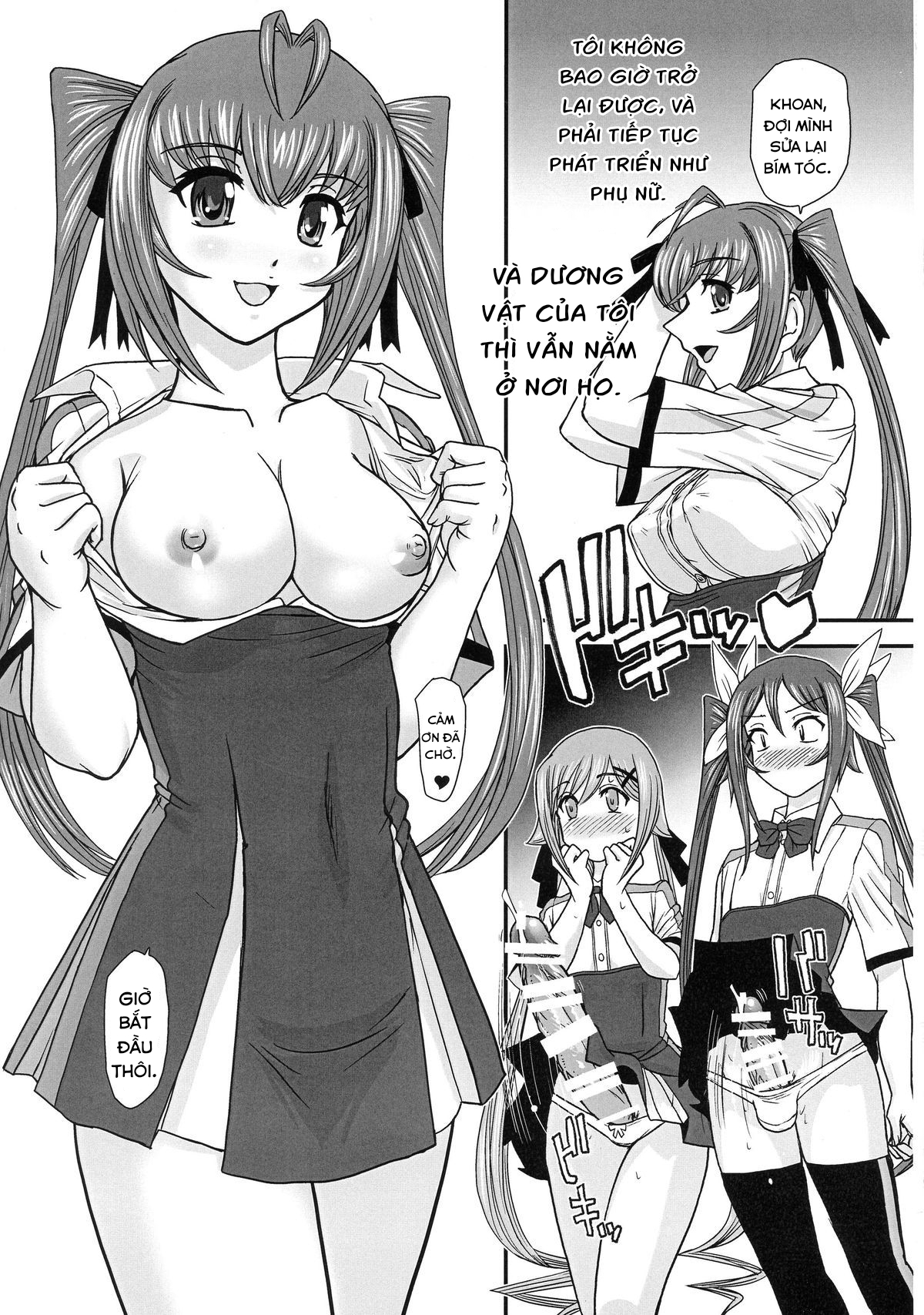 Đọc truyện hentai Tsuitails (Ore, Twintail ni Narimasu.) - Oneshot