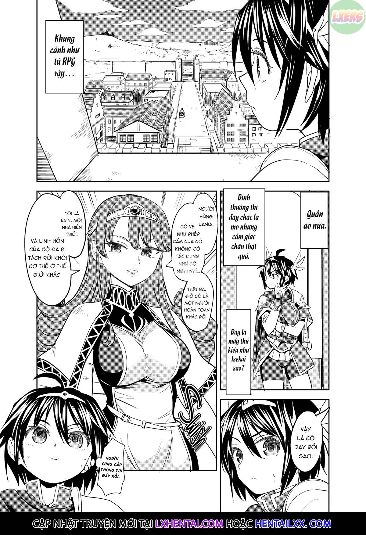 Đọc truyện hentai Tái sinh thành một nữ anh hùng có 5 người vợ quỷ - Chap 1