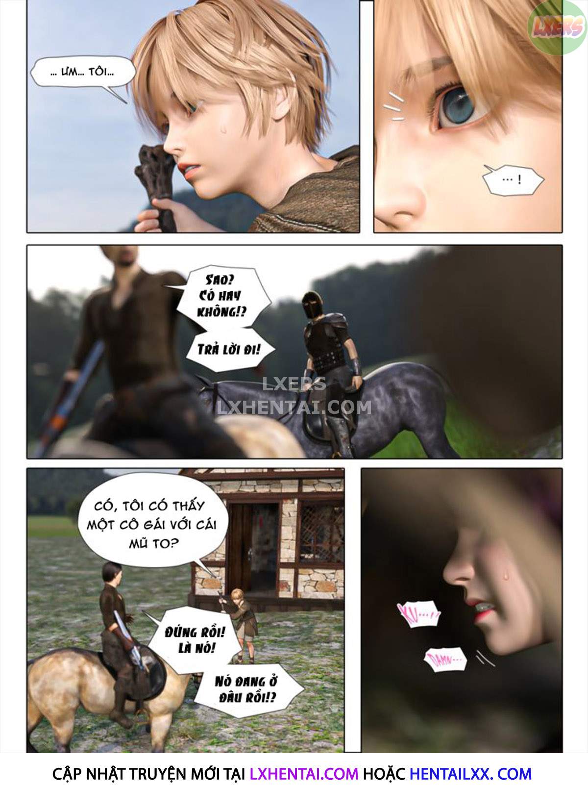 Đọc truyện hentai The Rose Fall Into Darkness - Chap 2