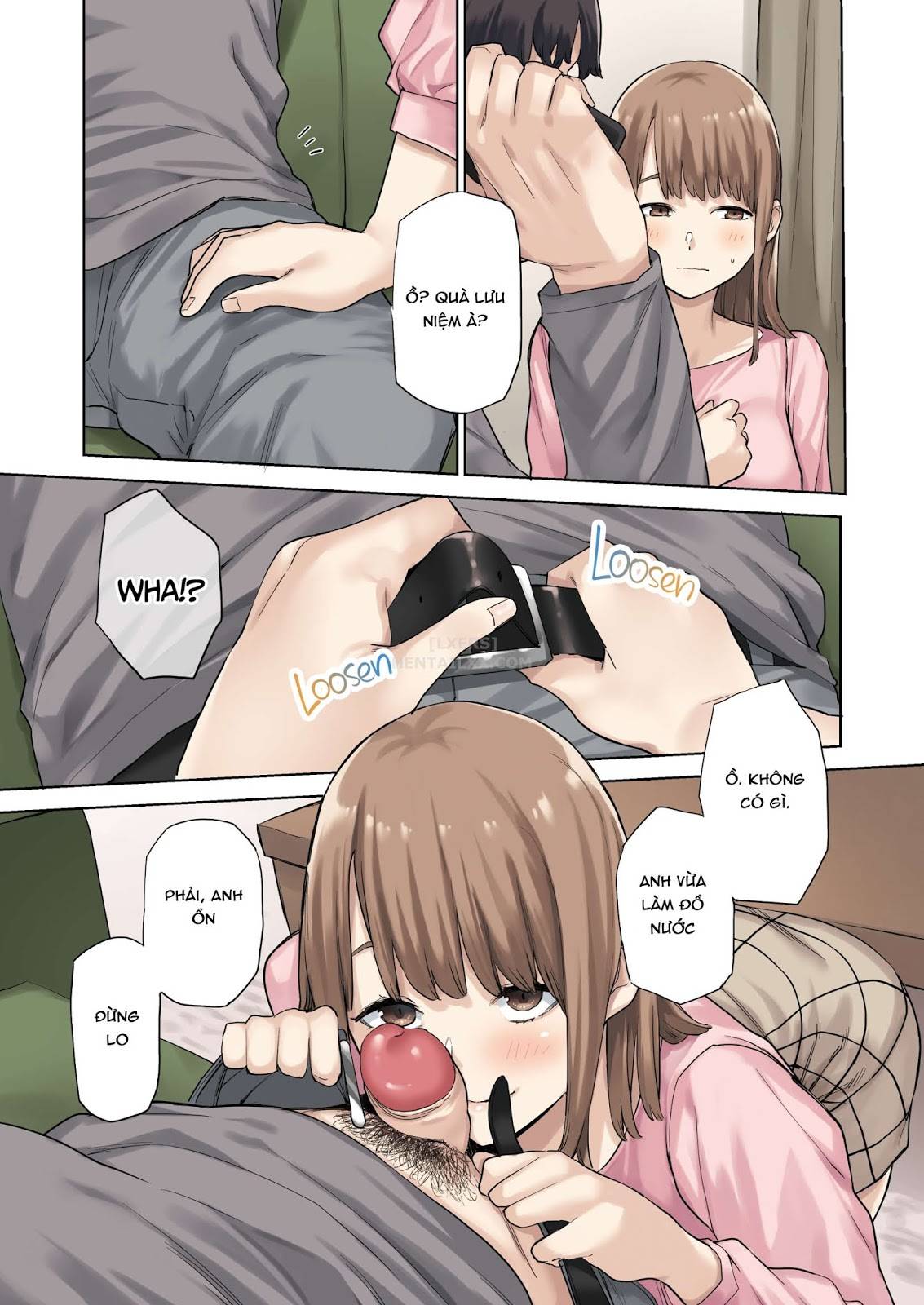 Đọc truyện hentai Kanojo Ga Fuzai No Aida, Kanojo No Shinyuu To Shirokujichuu, Nakadashi Shimashita - Oneshot