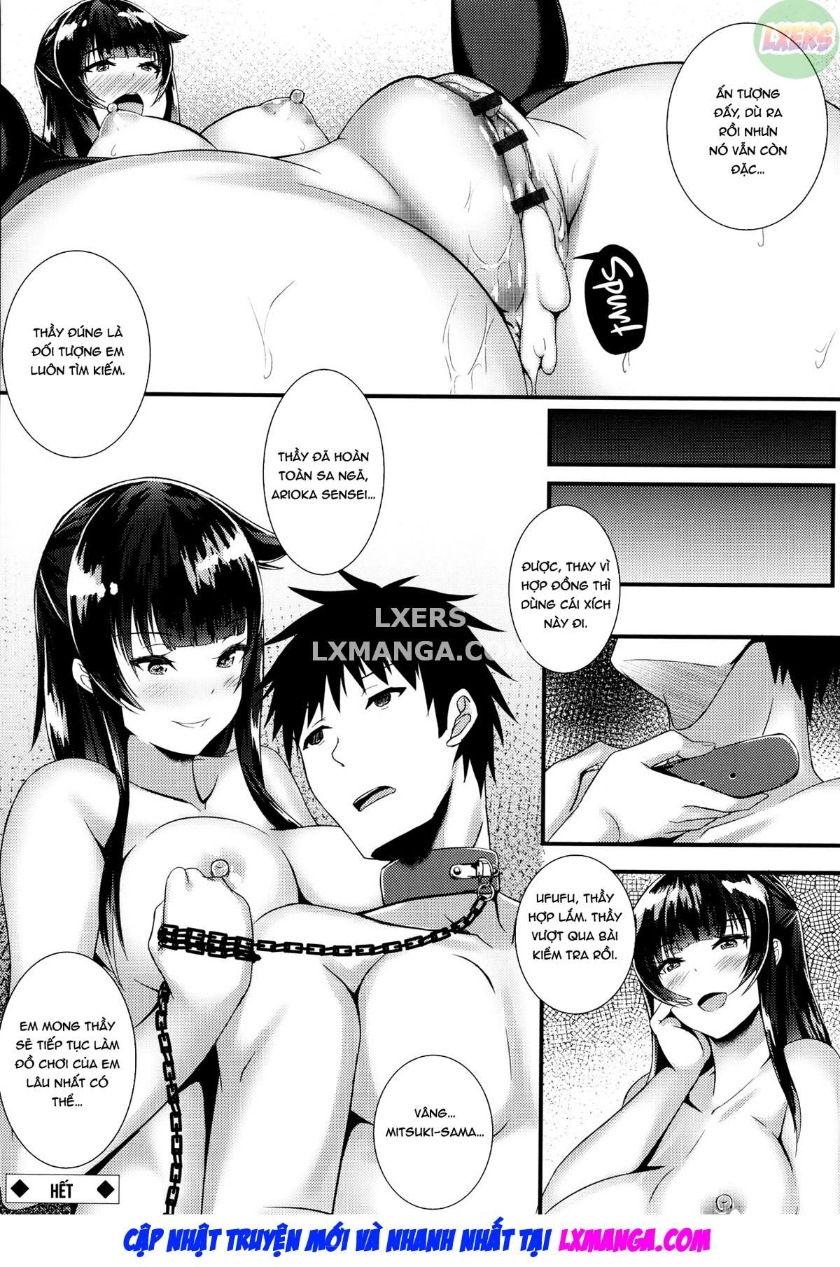 Đọc truyện hentai JK hậu môn - Chap 8