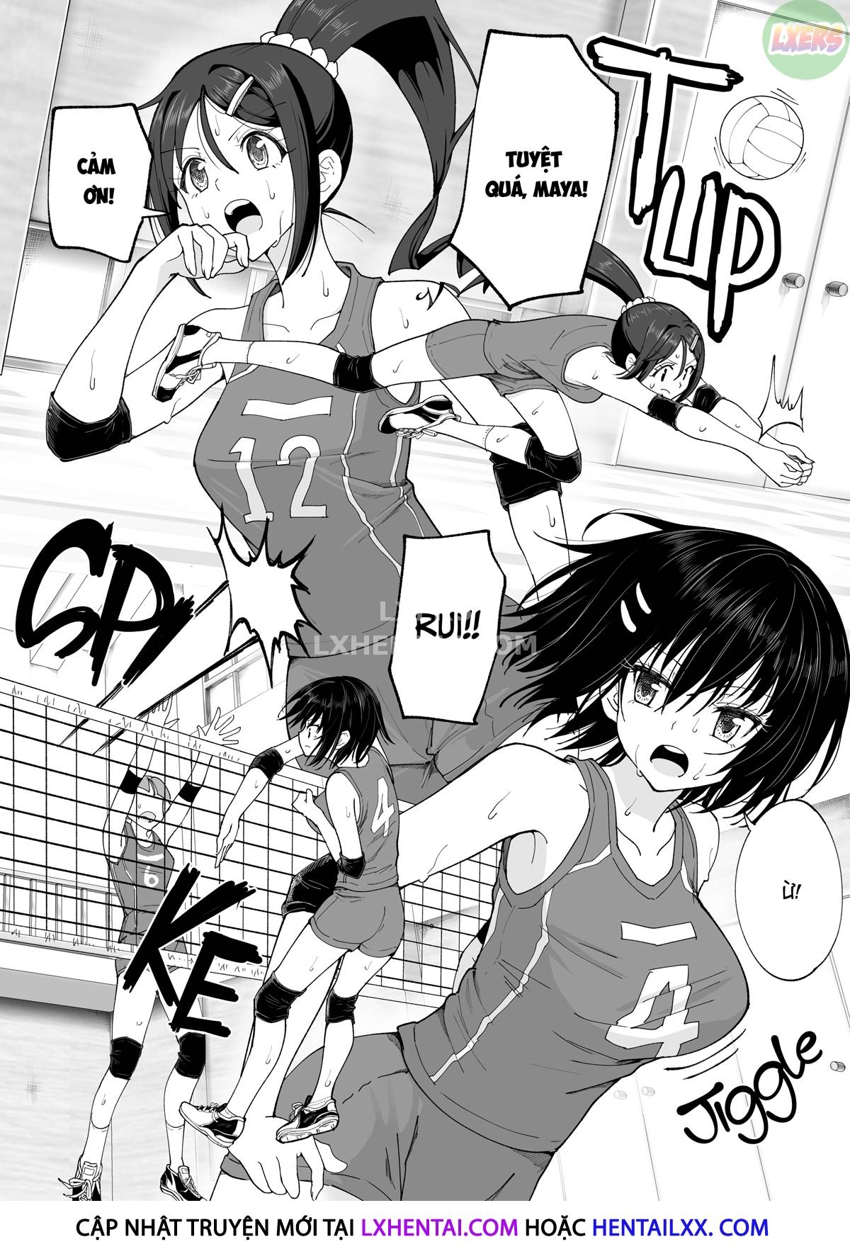 Đọc truyện hentai Cô gái bóng chuyền này đã được trải nghiệm một mát xa gợi cảm - Chap 3