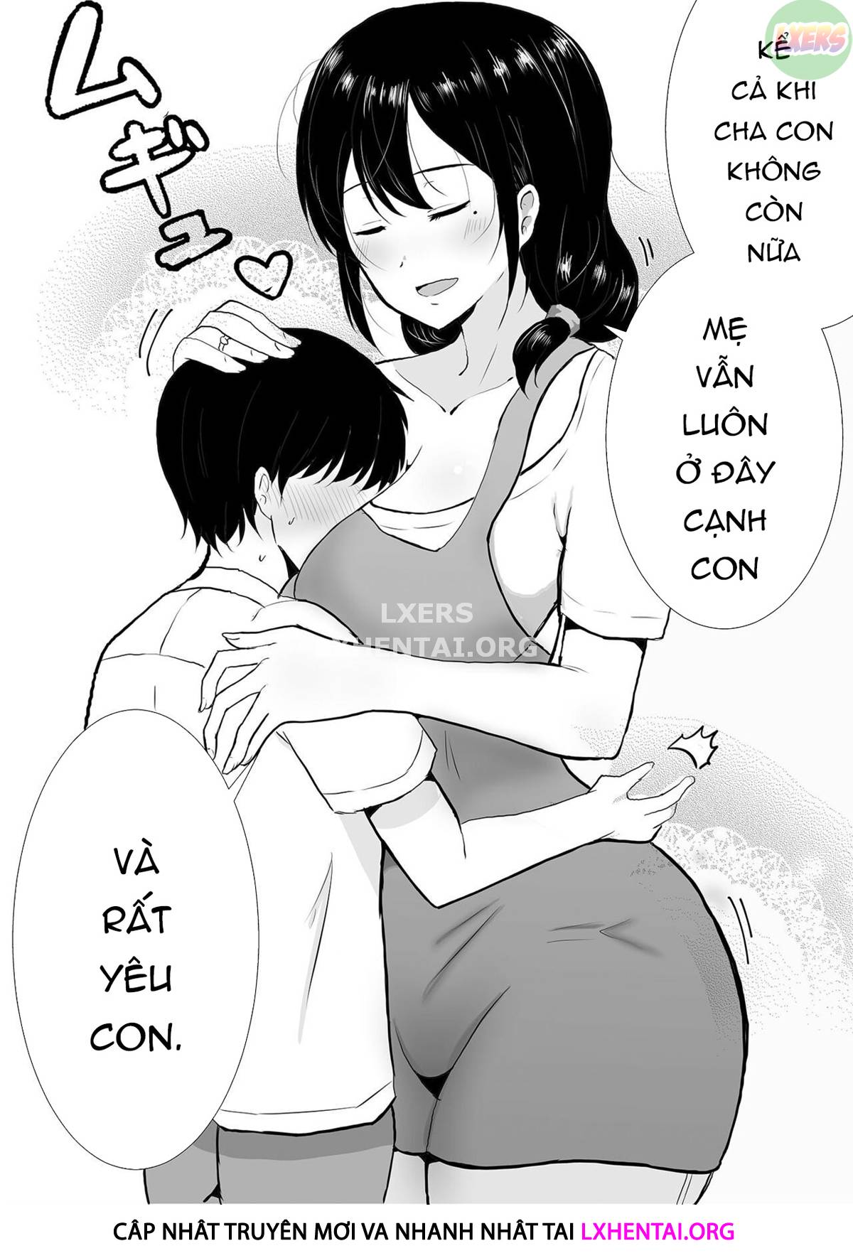 Đọc truyện hentai Người mẹ yêu quý của tôi, cô bạn gái ngốc nghếch của tôi - Chap 1