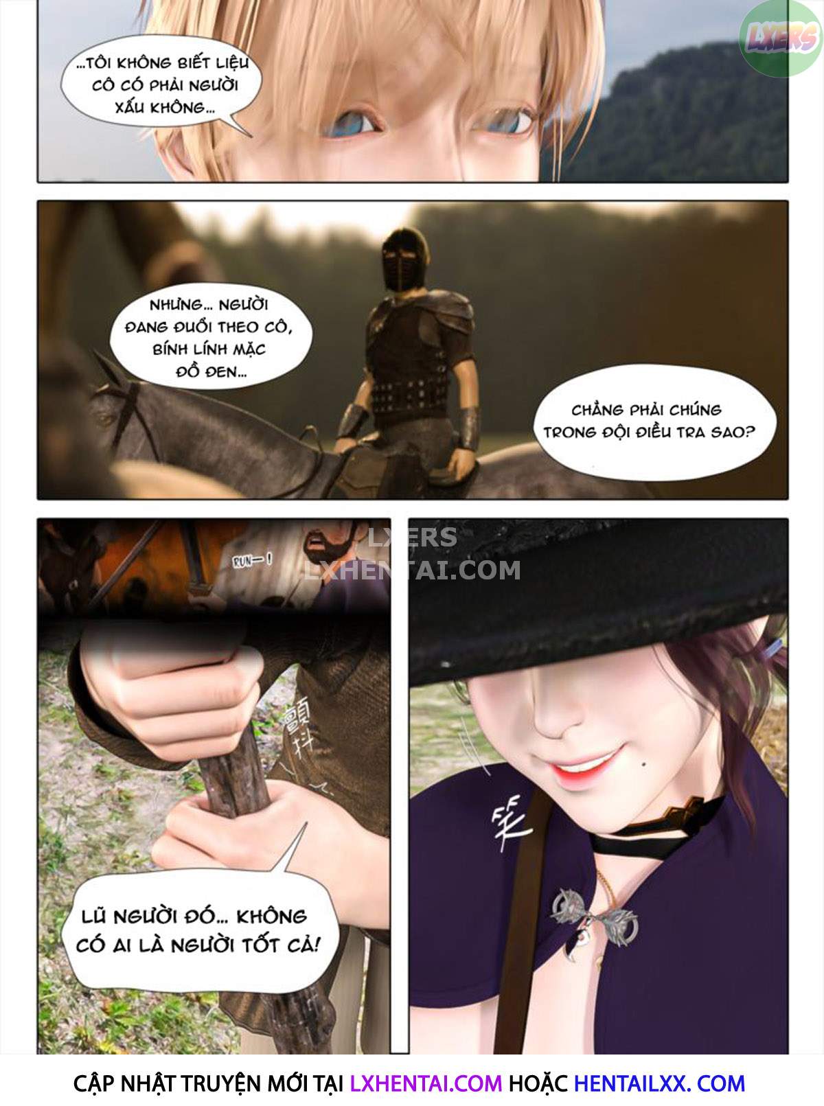 Đọc truyện hentai The Rose Fall Into Darkness - Chap 2