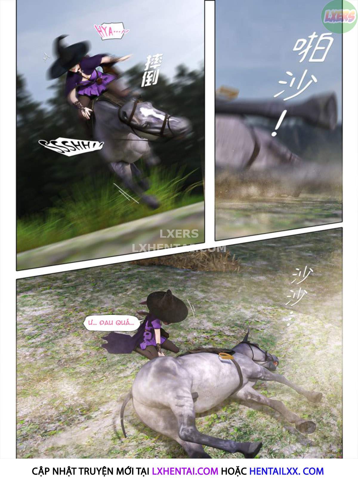 Đọc truyện hentai The Rose Fall Into Darkness - Chap 2