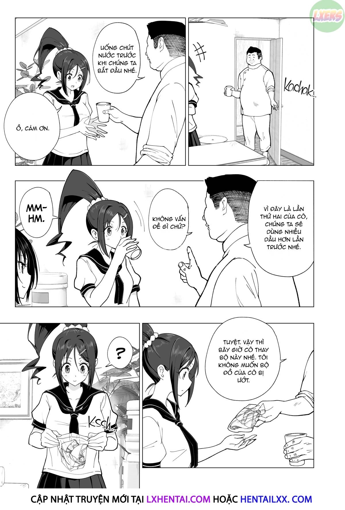 Đọc truyện hentai Cô gái bóng chuyền này đã được trải nghiệm một mát xa gợi cảm - Chap 3