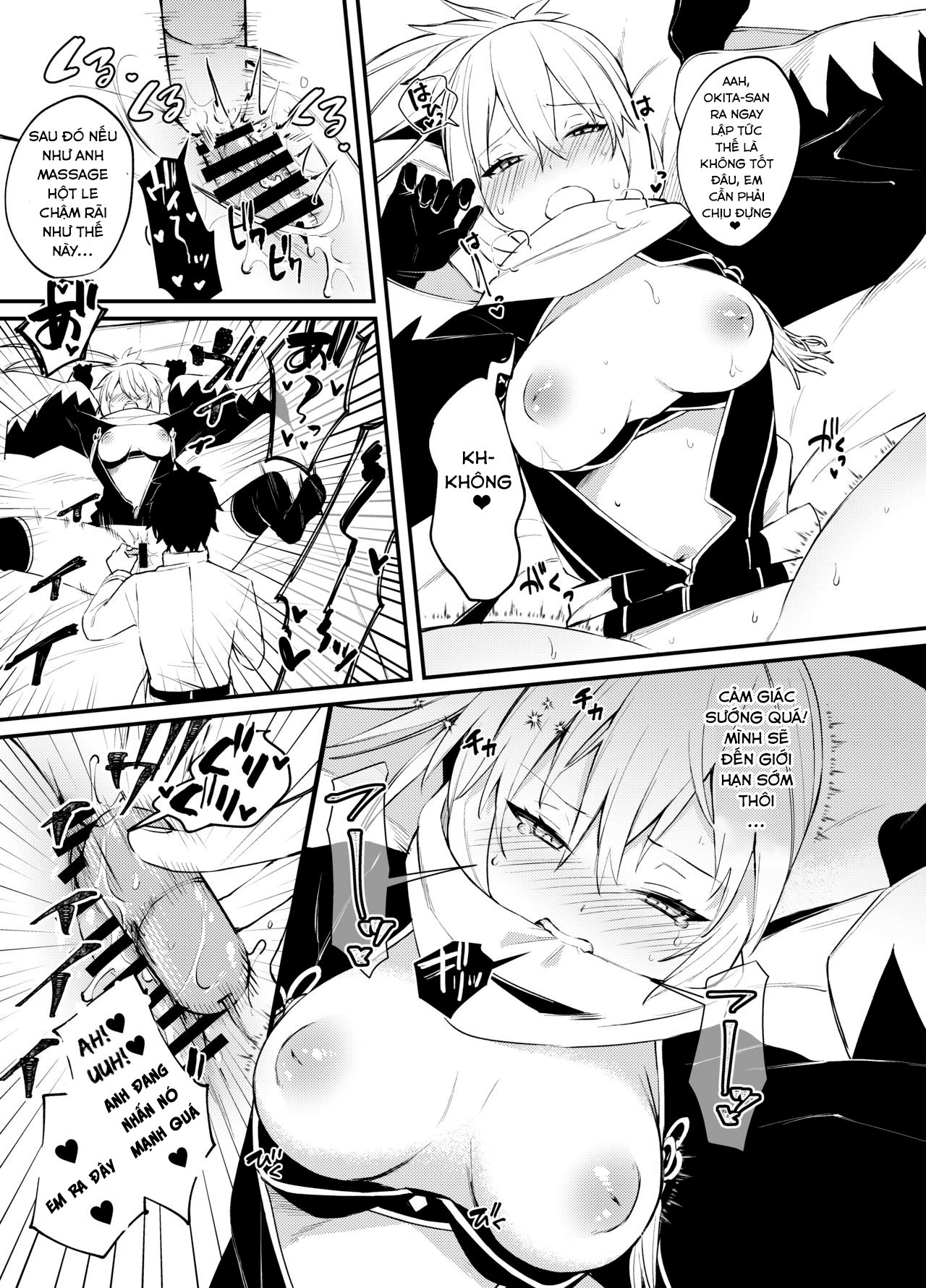 Đọc truyện hentai Okita-san không thể chịu được nữa! - Oneshot