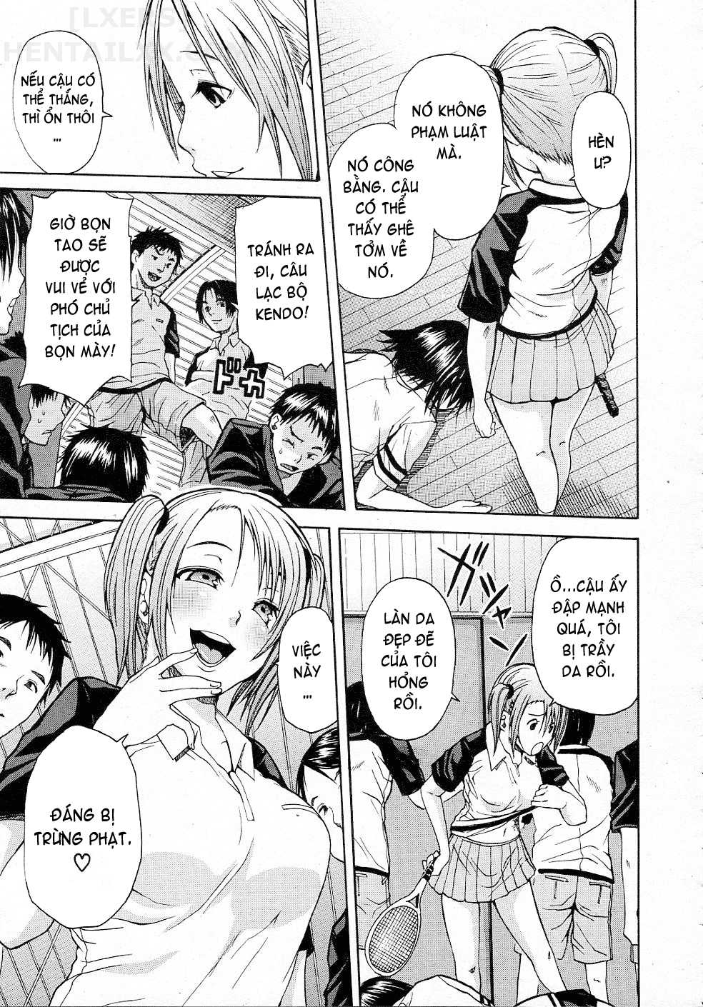 Đọc truyện hentai Gang Rape School - Chap 1