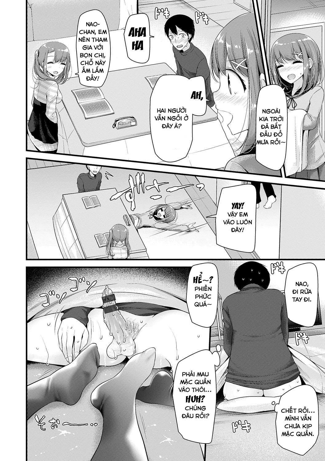 Đọc truyện hentai Kotatsu Sex - Oneshot