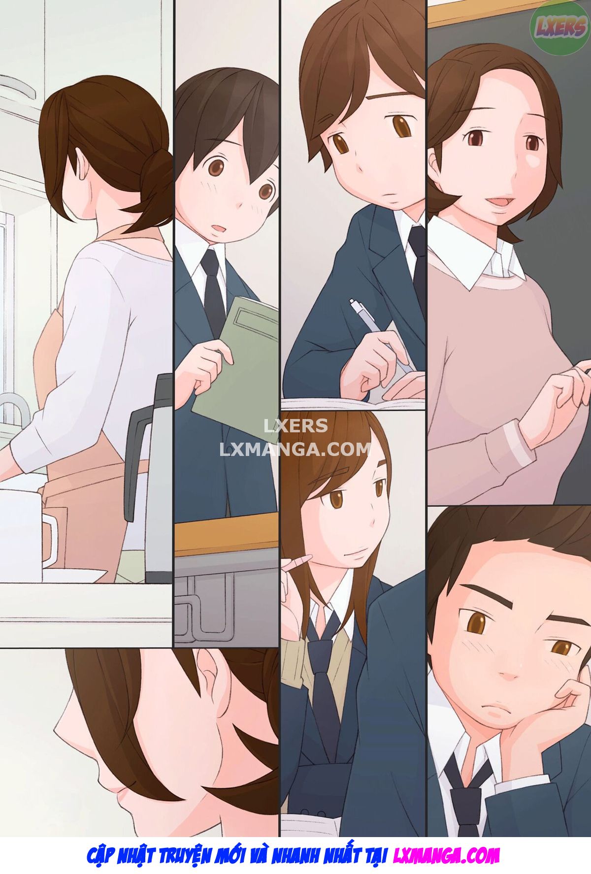 Đọc truyện hentai Chị gái lừa cậu em trai liếm lồn - Oneshot