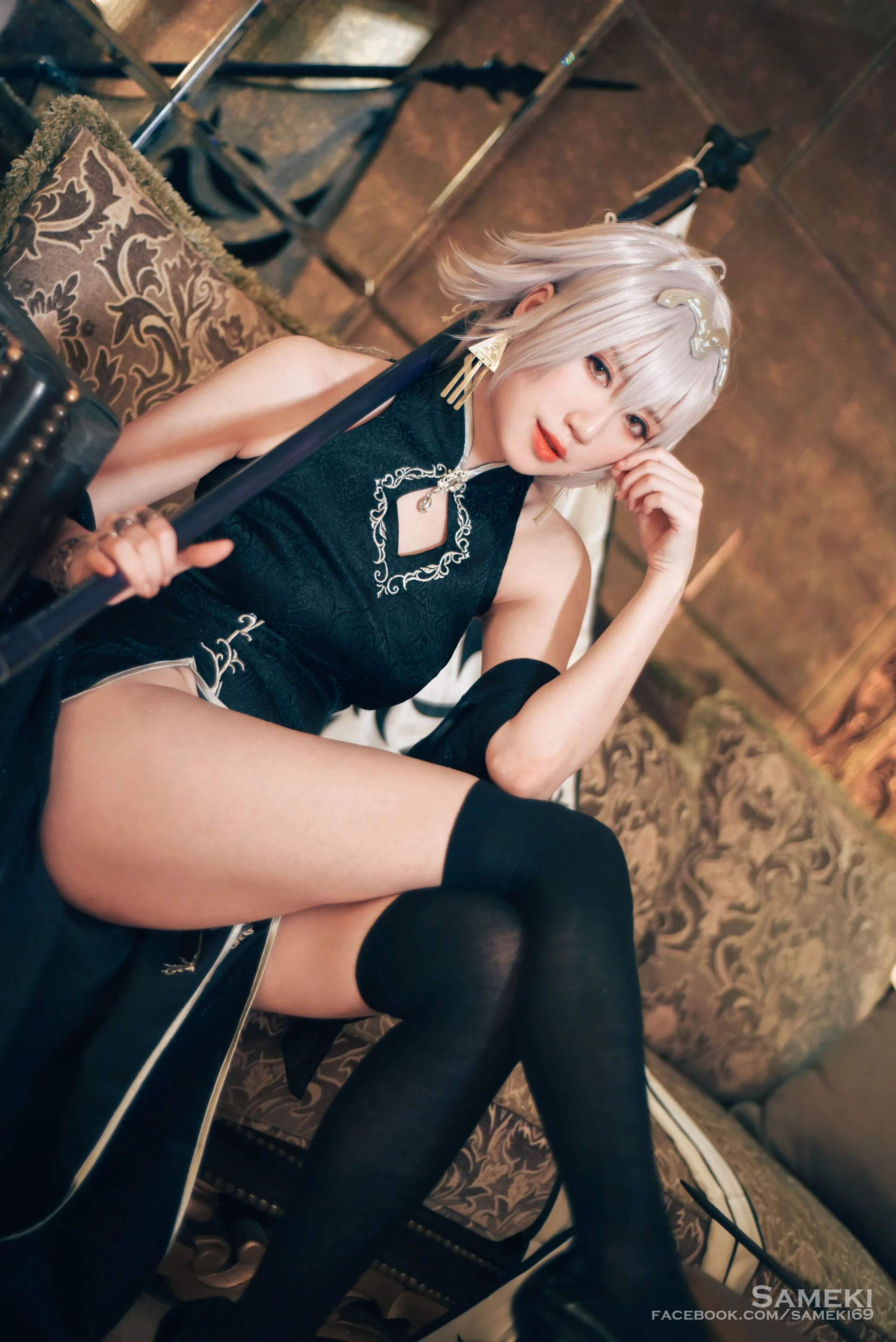 Đọc truyện hentai Tuyển tập Albums siêu phẩm Cosplay - Chap 582 - Sameki - Jeanne Arc Alter