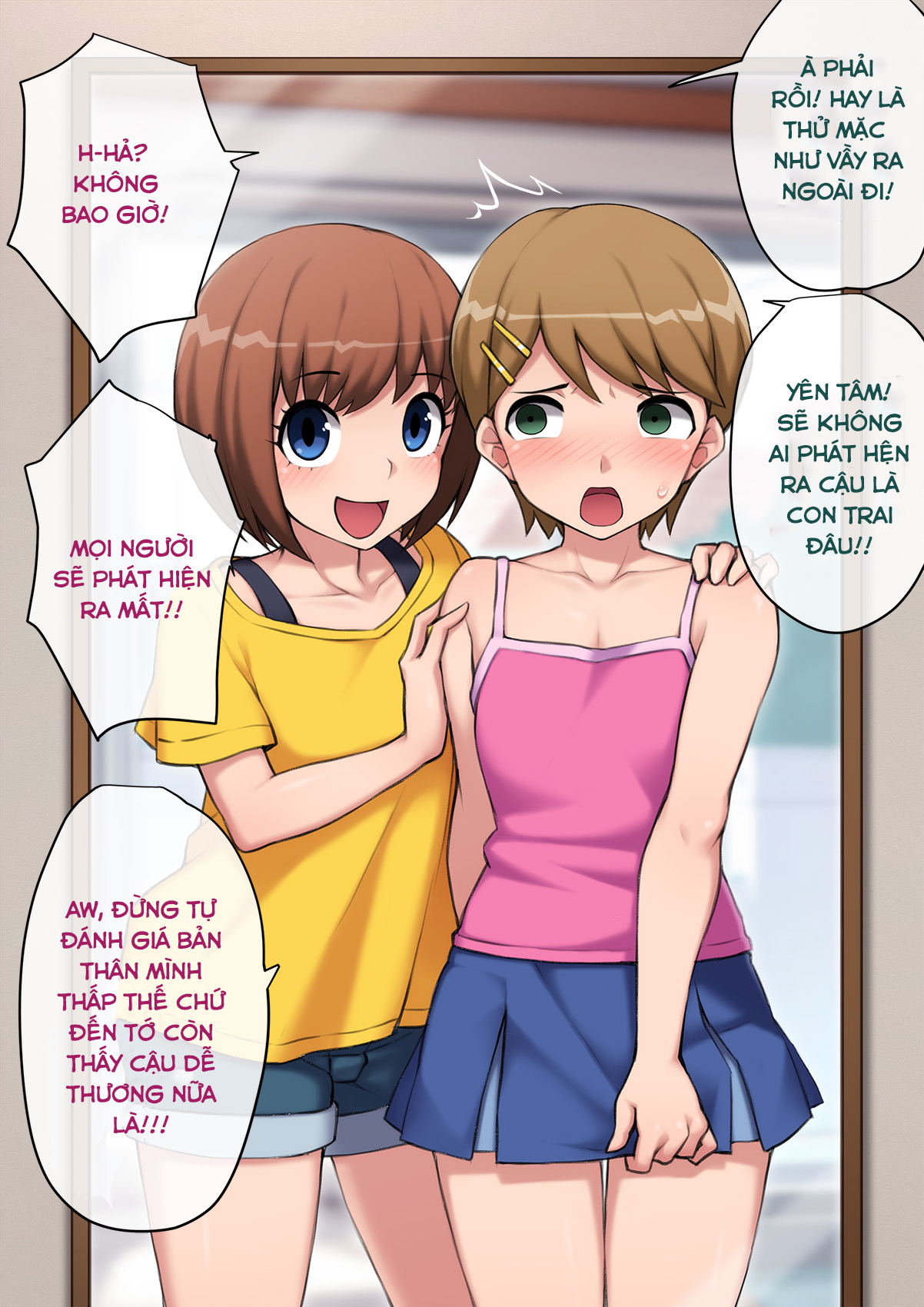 Đọc truyện hentai Nữ tính hóa và con đường từ bạn trai người khác thành vợ của người ta! - Chap 1