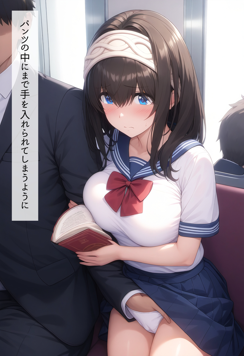 Đọc truyện hentai Tuyển tập Albums Art hentai - Chap 47 - JK Fumika bị quấy rối và tập thể trên tàu